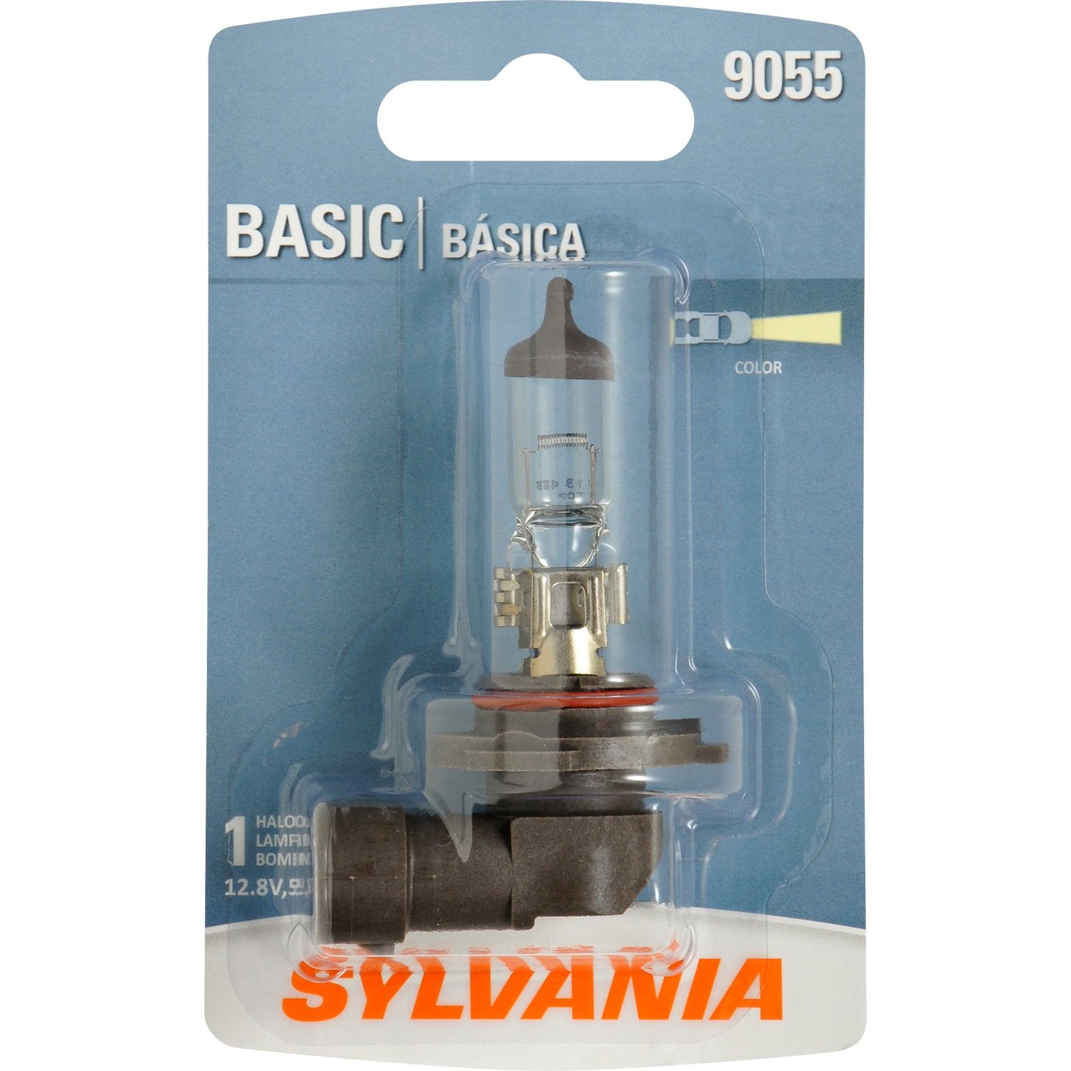 SYLVANIA 9055 Halogen Fog Bulb, Single Bulb, Model 9055.BP