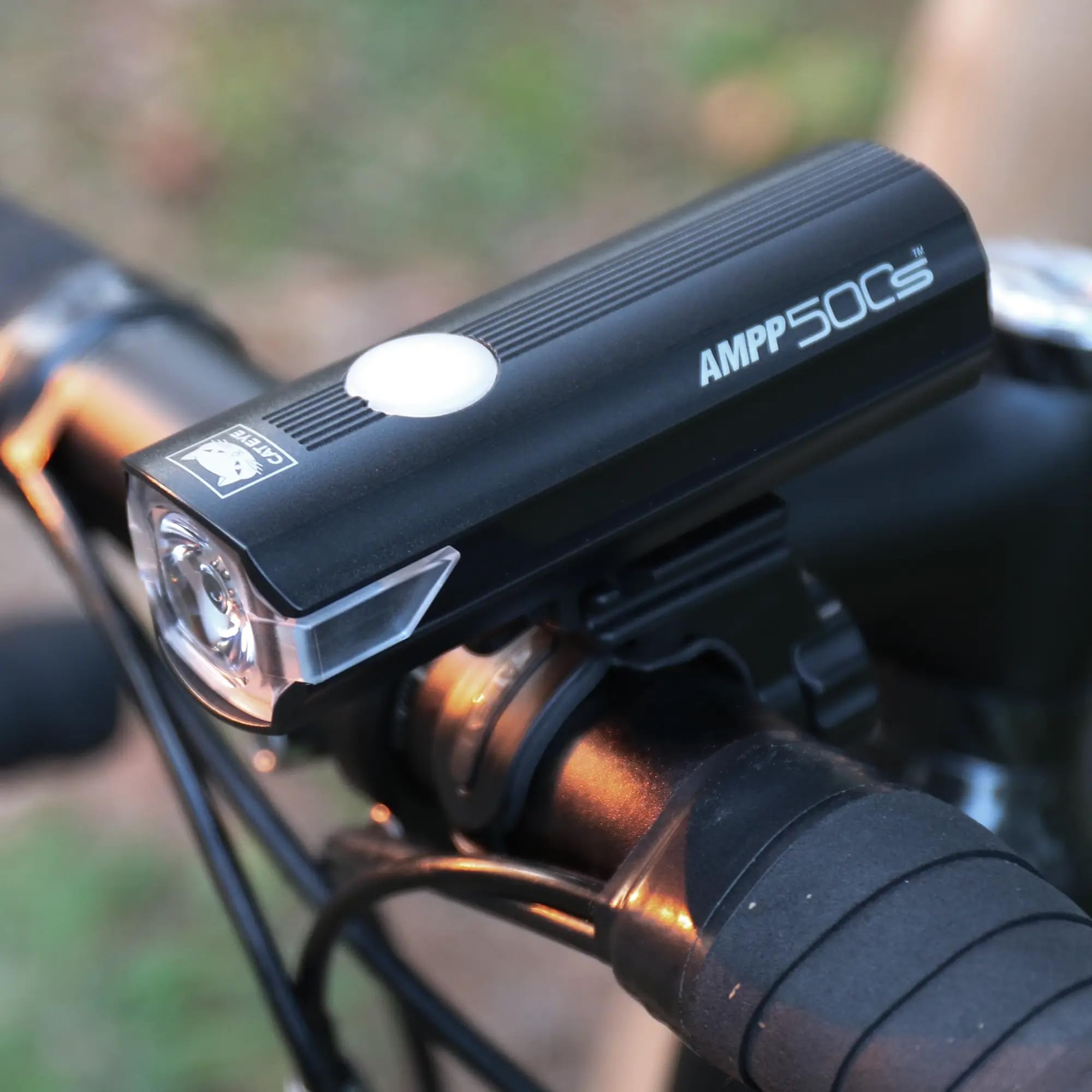Cateye - Ampp Usb Rechargeable Bike Headlight (Ampp500S)