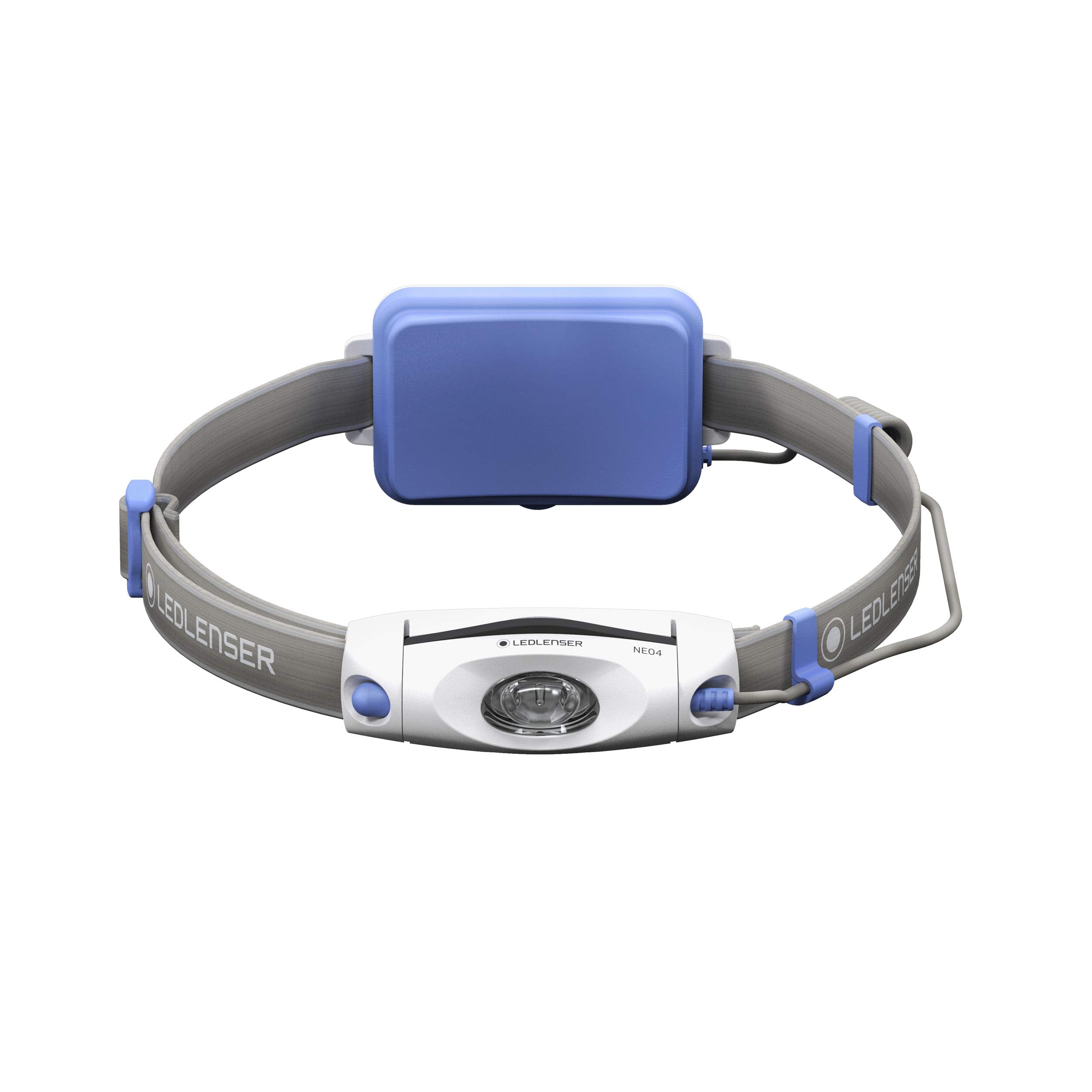 Ledlenser NEO 4 Blue Portable Headlamps | LED Configuration - 1 x Power LED | Luminosity - MAX 240 lm - MIN 20 lm | Lighting Ran