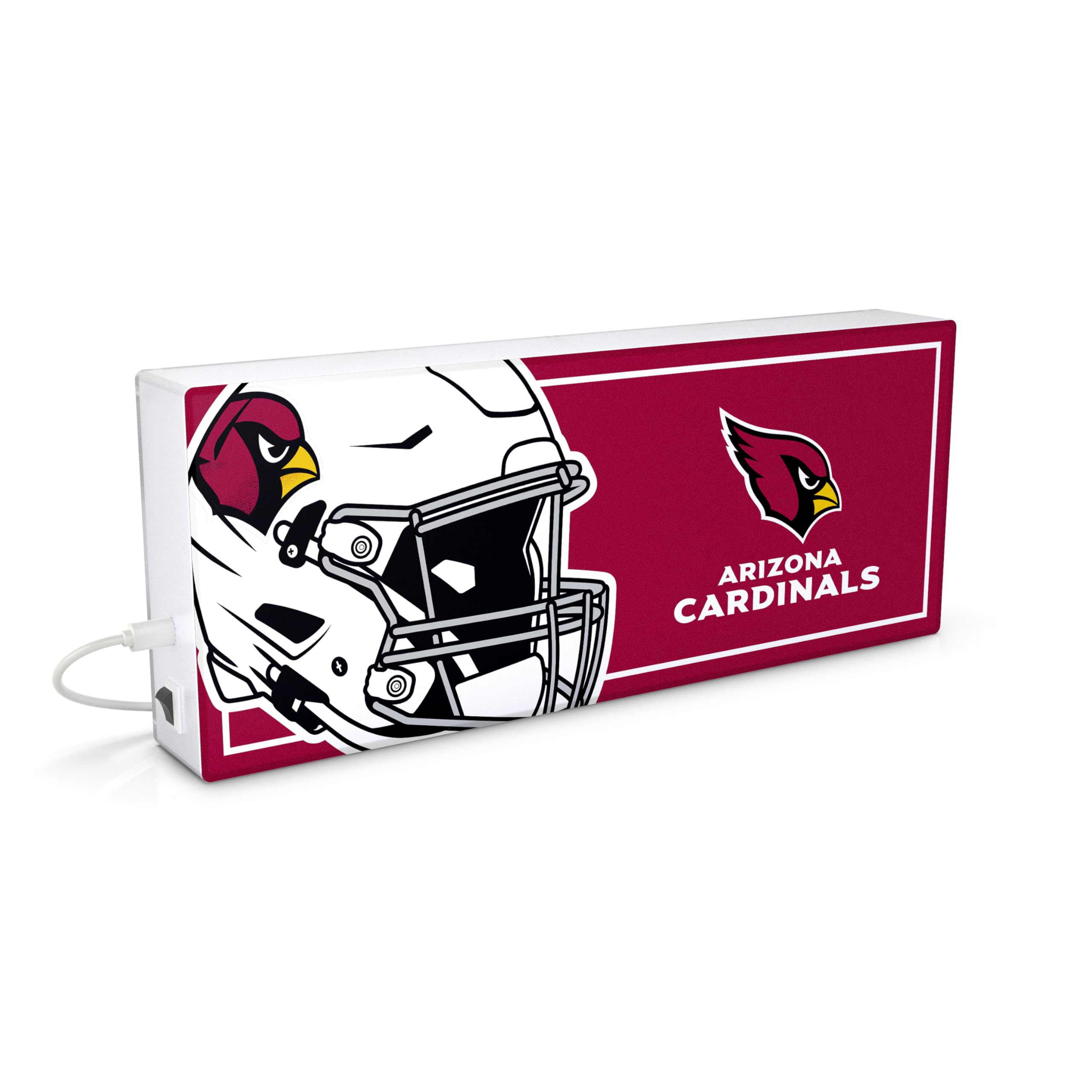 SOAR NFL LED Ambience Light Box: Elevate Your Space with Officially Licensed Wall D  cor, Detroit Lions