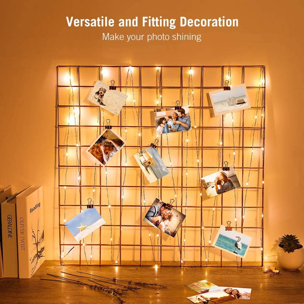 YOEEN 24 Pack Battery Operated Fairy Lights 7ft 20 LED Warm White Waterproof String Lights for Decorations, Model YW-TGDCH 024