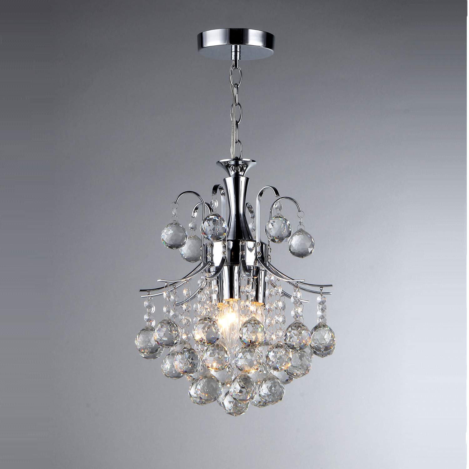 Chandelier with Clear Crystals