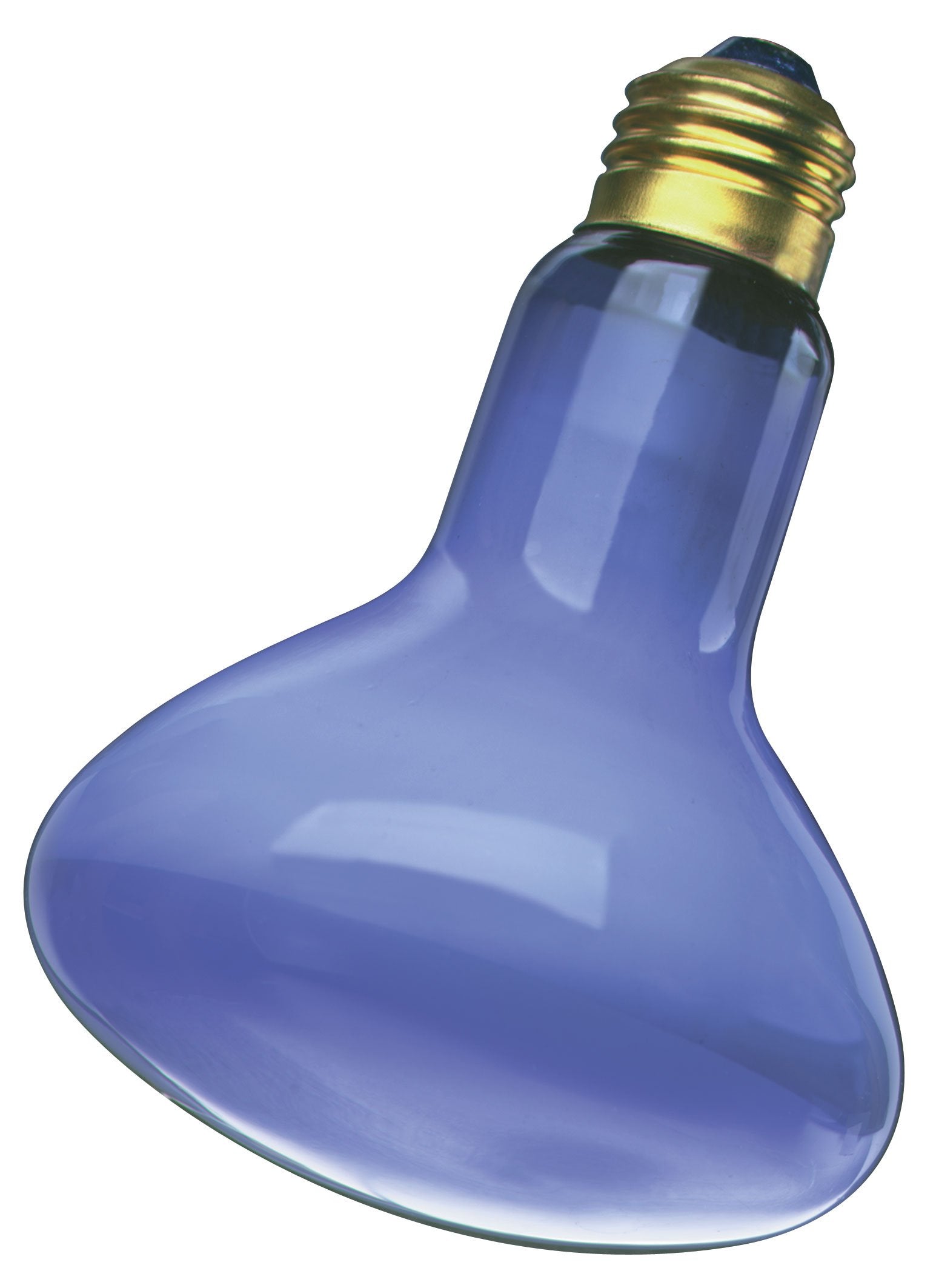 Satco S2850 R20 Incandescent Light Bulb, 50 Watt, Medium Base, 120 Volt, Blue, 2.5 x 2.5 x 4 inch