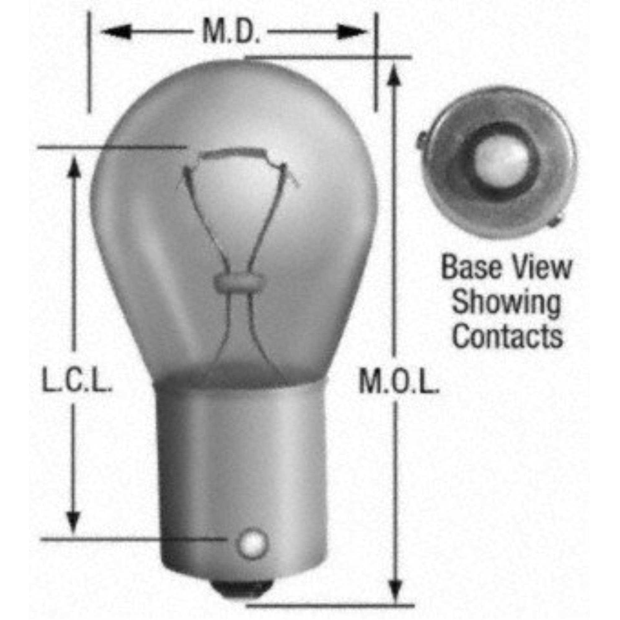 Wagner 17638NA Rear Turn Signal