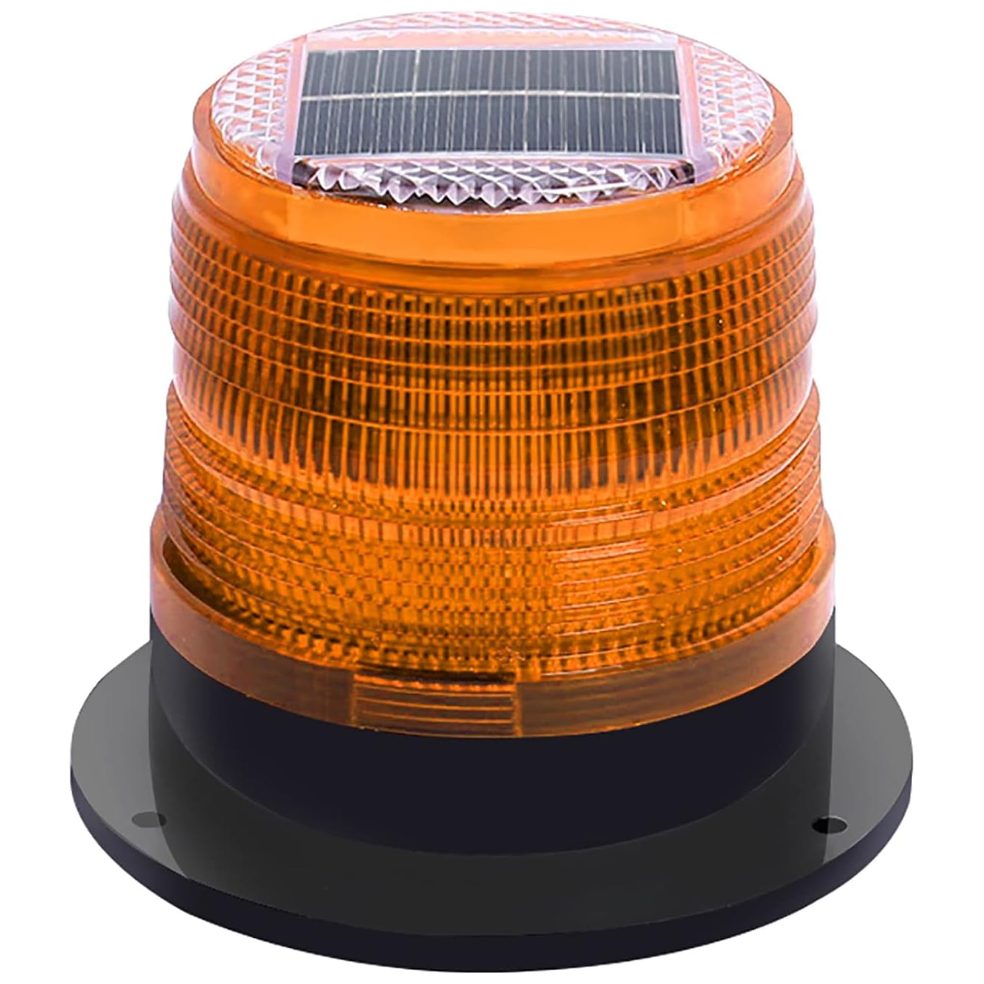QXMH Solar Strobe Warning Light,Traffic Light Solar Powered Magnetic Lamp Waterproof Strong Magnetic Base, LED Flash Lights for 