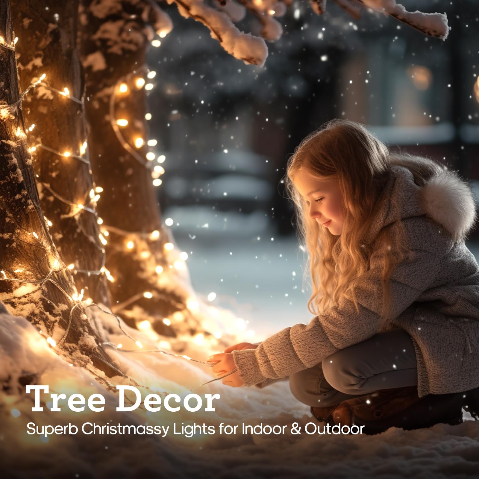 600 Led Christmas Lights, 246Ft Outdoor Waterproof String Lights With Remote, Timer & Memory Function & 8 Modes, Twinkle Lights Plug In For Christmas Tree, Patio, Outside, Indoor, Bedroom