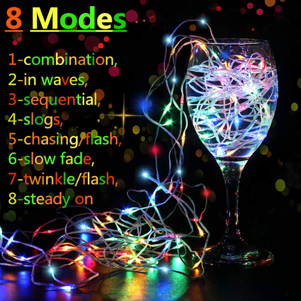 Yeoleh String Lights Curtain,Usb Powered Fairy Lights For Party Bedroom Wall,8 Lighting Modes & Ip64 Waterproof Ideal For Wedding Valentines Day Decor (Multi-Colored,7.9Ft X 5.9Ft)
