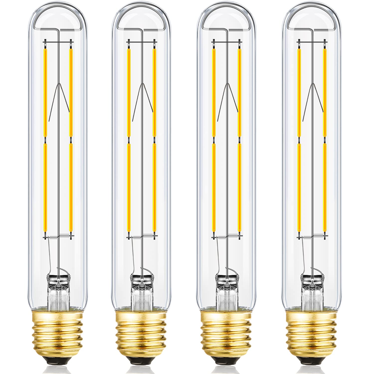 Leools Dimmable E26 Light Bulb 8W Equal 75 Watt Led Light Bulb Ac120V Edison Light Bulbs 75 Watt Neutral White 4000K 800Lm T10 L