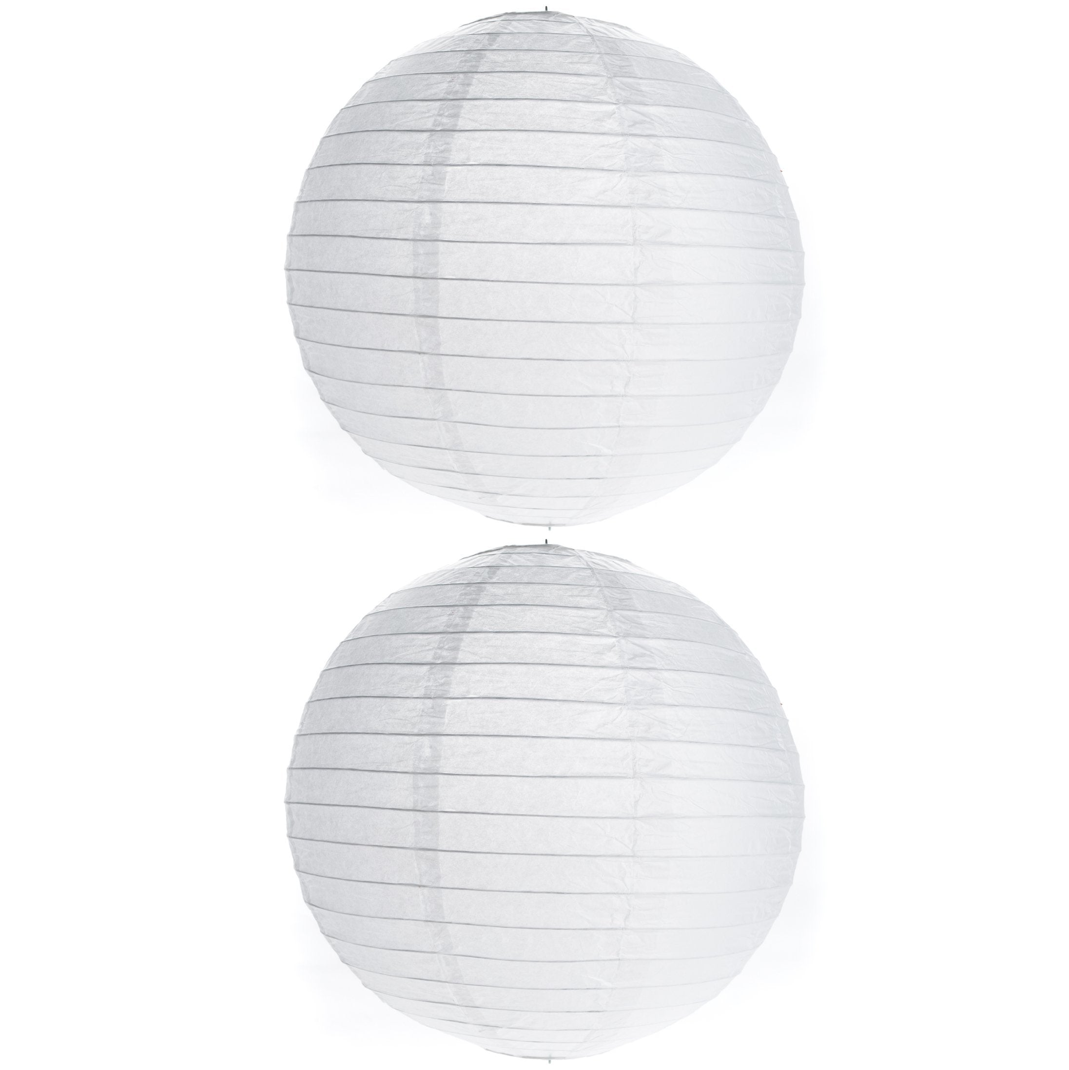 Tosnail Paper Lanterns for Wedding Party Decorations Crafts Lanterns Paper Lamp, White, Pack of 15
