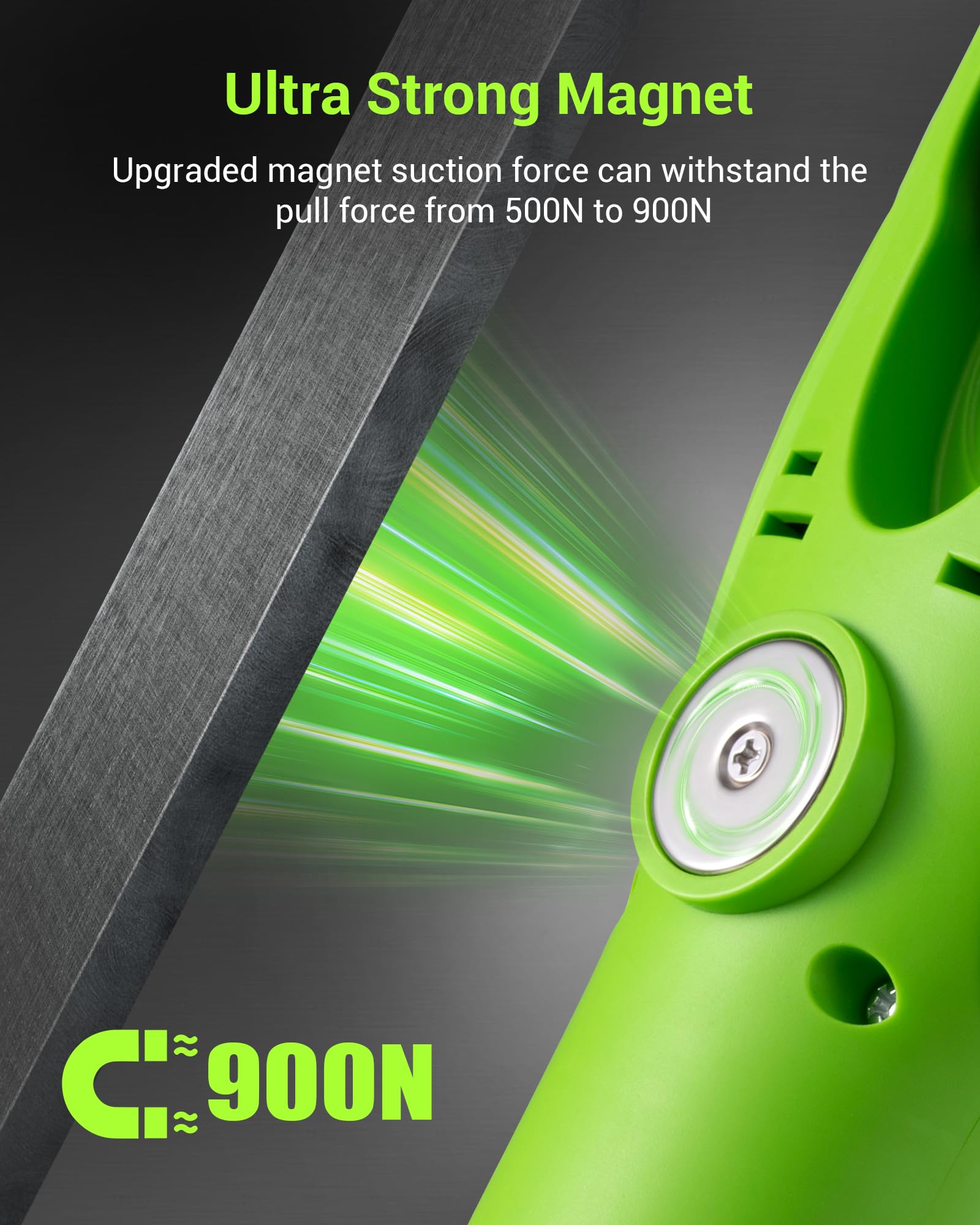 Edishine Led Work Light (25 Feet), Underhood Work Light, 2000Lm Cob Led Light, Trouble Light With Cord 16 Gauge Sjtw, Strong Mag