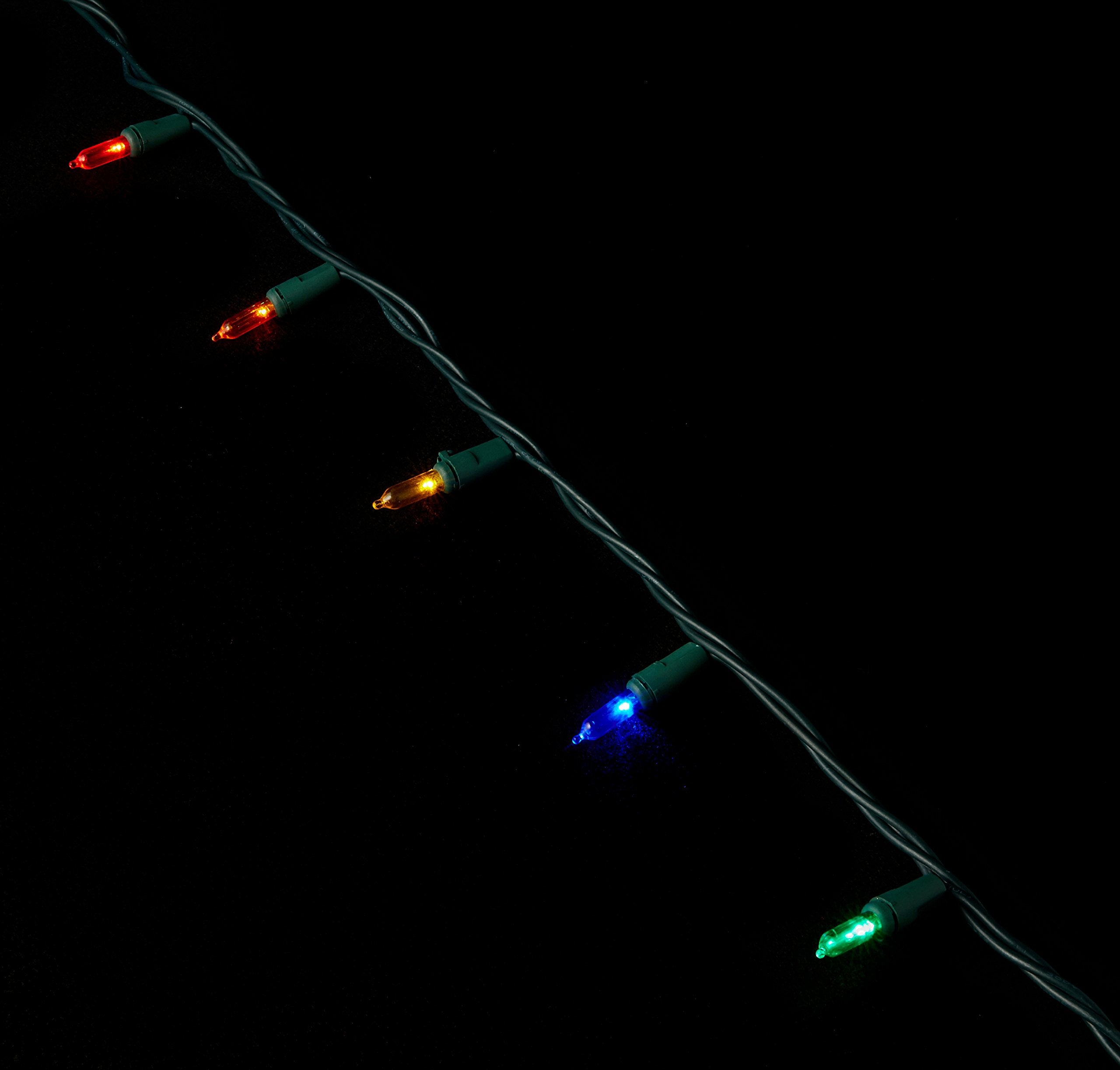 Noma/Inmliten-Import 40816-88A 0 200 Count, Multi, Led Traditional Mini Bulb Light Set, 3&quot; Spacing