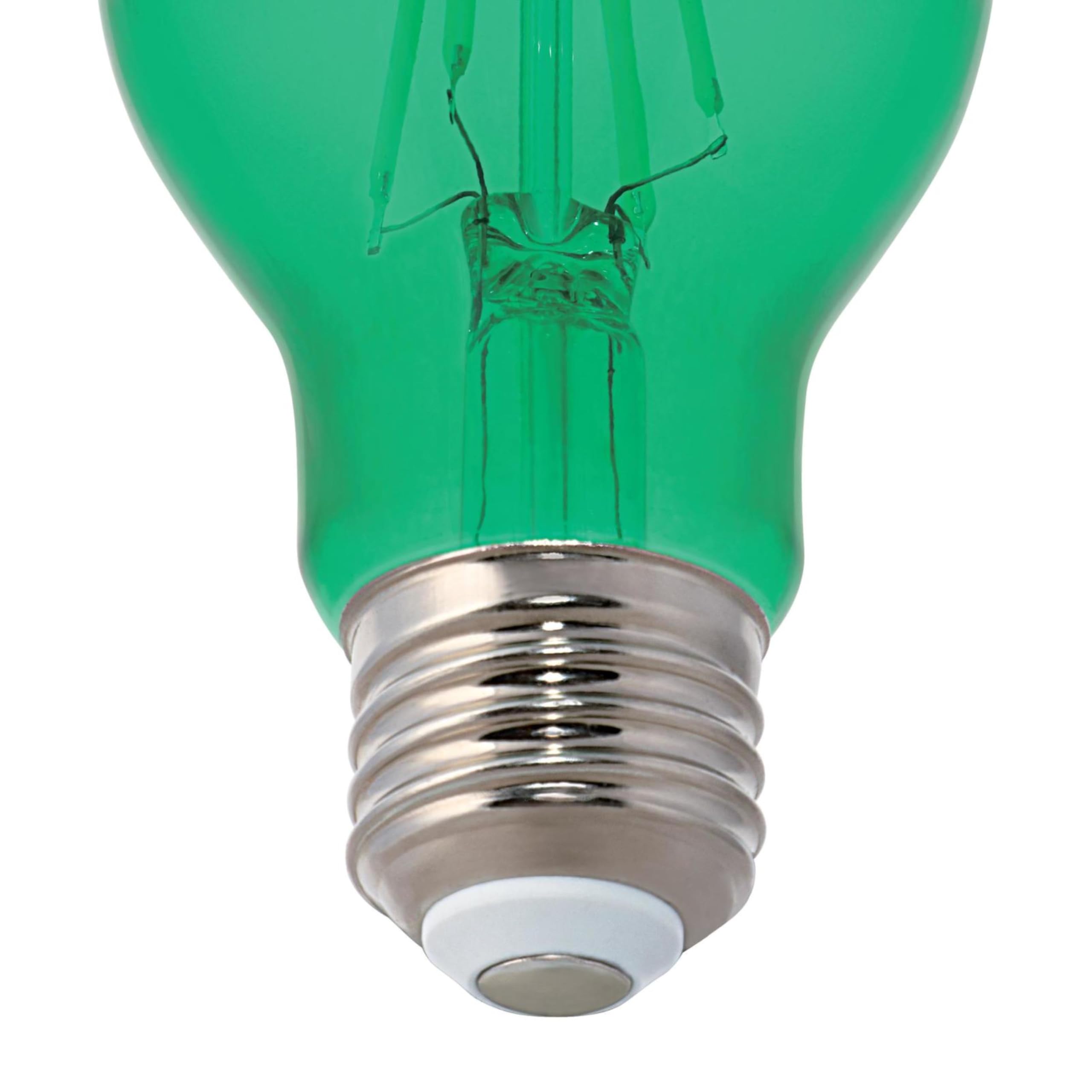 Westinghouse Lighting 5331000 4.5 Watt (40 Watt Equivalent) A19 Green Filament Led Light Bulb, Medium Base