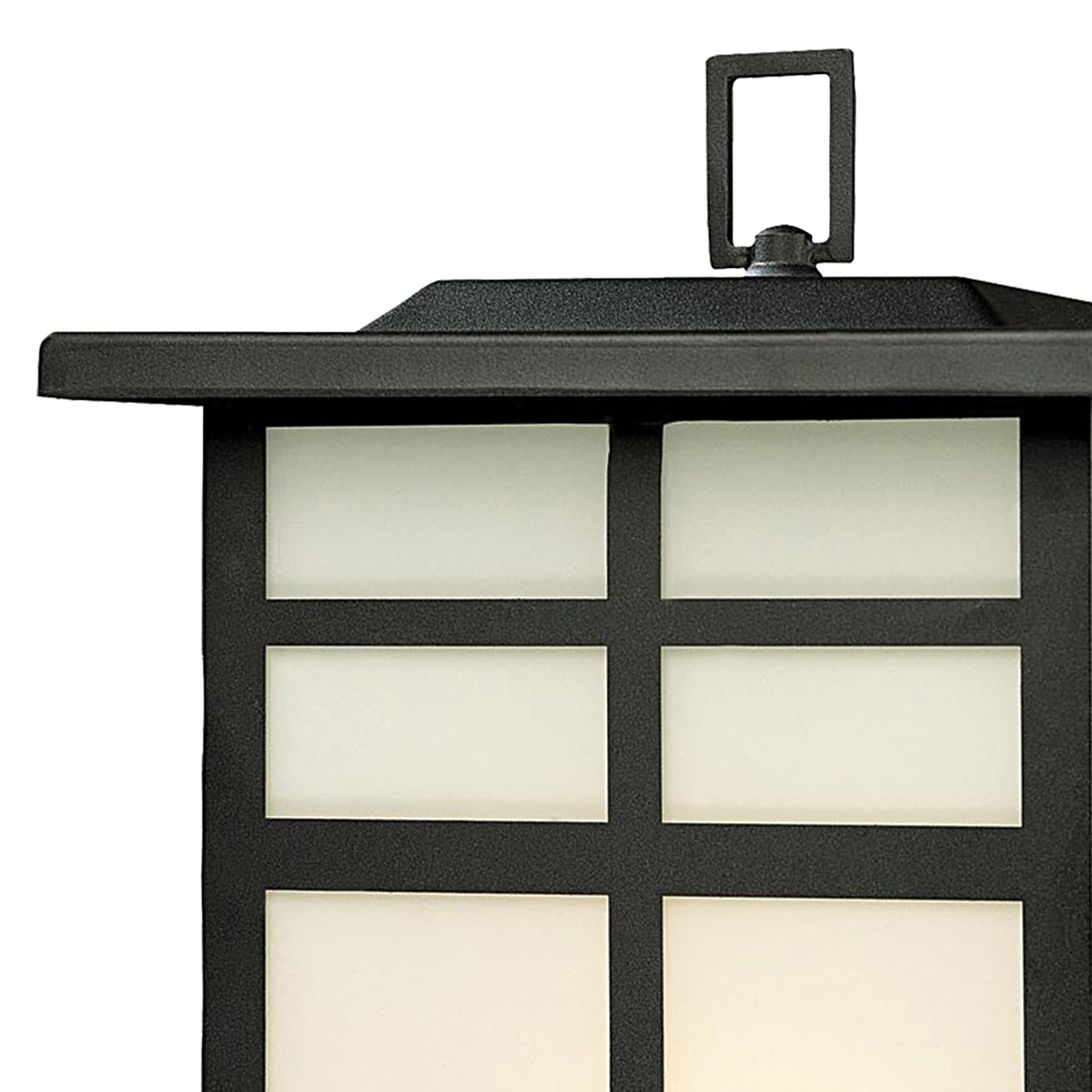 Thomas Lighting SL90067 Mission Outdoor Post Lantern, Black, 11 L x 11 W x 20 H