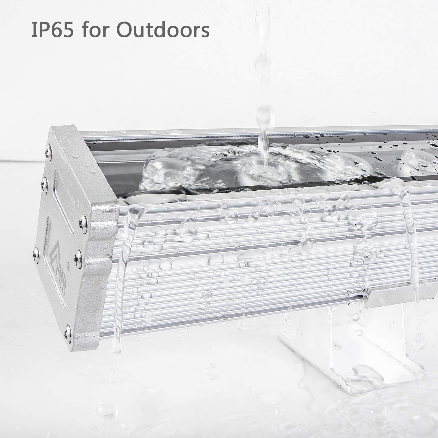 Jsn&Pc 24W Led Wall Washer Light Bar - Ip65 Waterproof Outdoor Lighting, White 5000-5500K