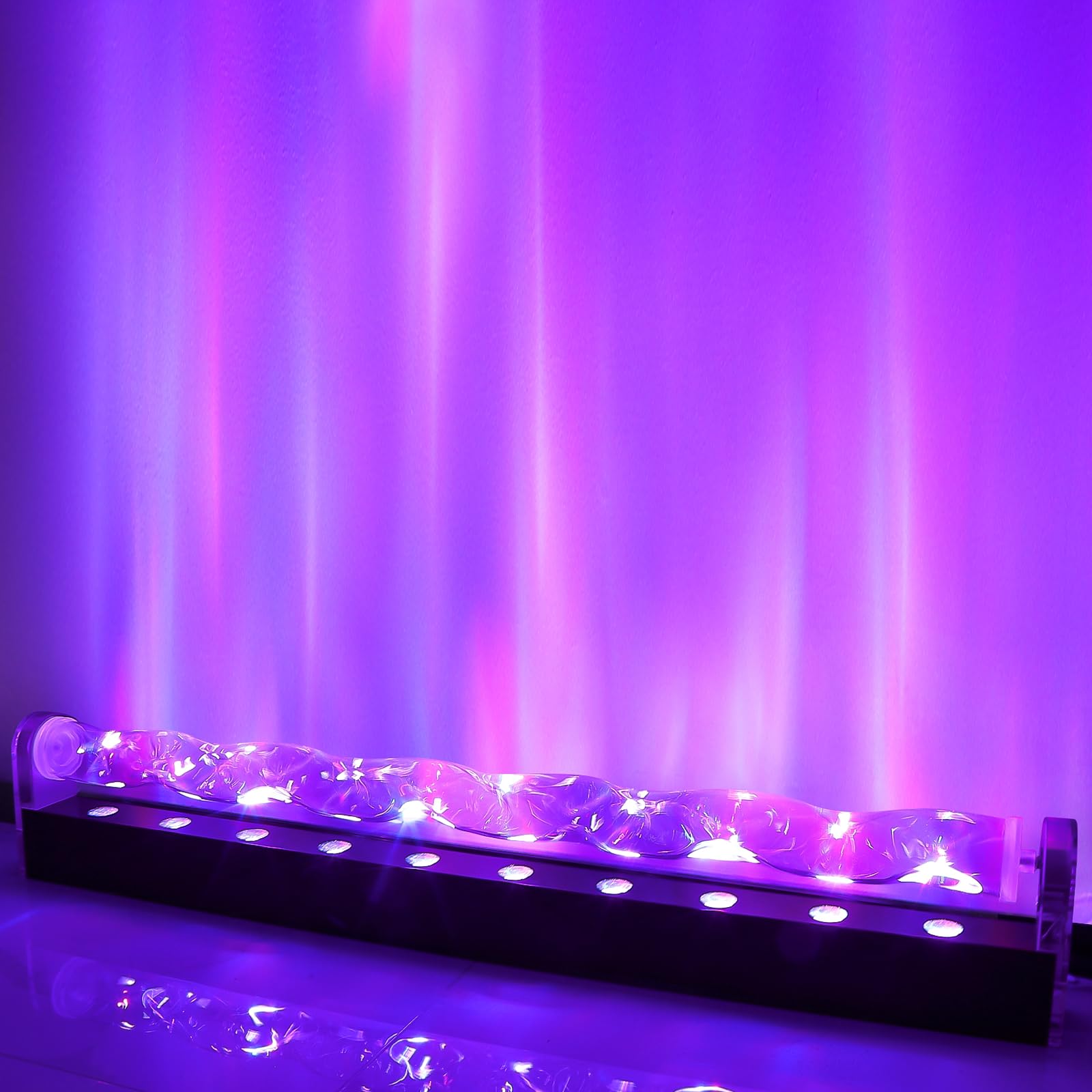 Caupel Rgbw Led Ocean Wave Lights  Water Wave Projection Wall Light  Cool Ambient Lighting For Bedroom Gaming Room Decor  Romatic Color Changing Show Projector Lamp For Home MenS Lounges Bars