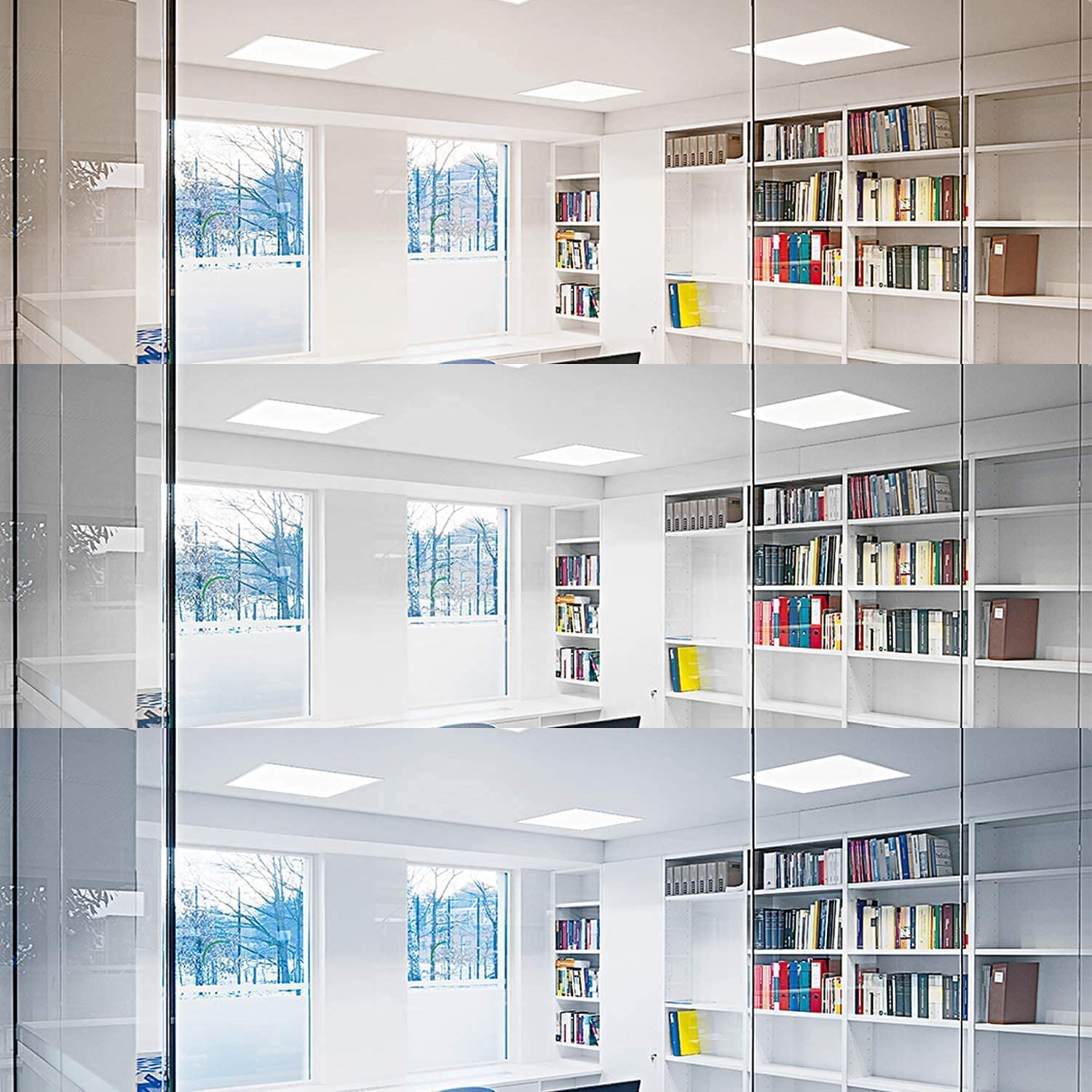 2X4 Ft Led Light Flat Panel, 40/50/60W, Color Temperature Selectable 3K | 4K | 5K, Dimmable Recessed Drop Ceiling Lights, 5000/6250/7500 Lumens, Lay In Fixture For Office, 120-277V, Ul Dlc(6 Pack)