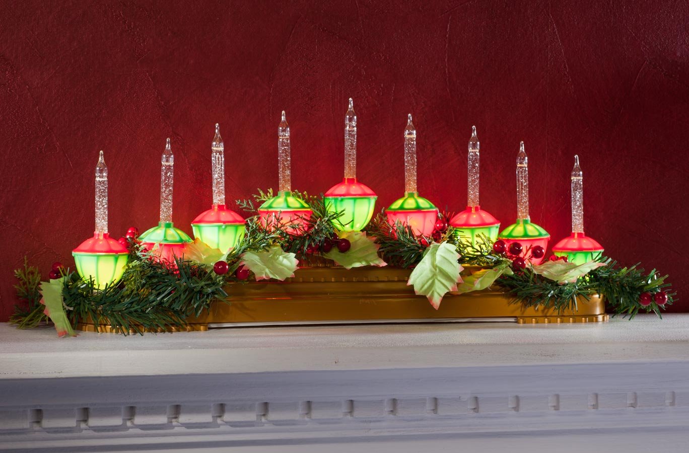 Bubble Light Centerpiece, 9 Bulbs