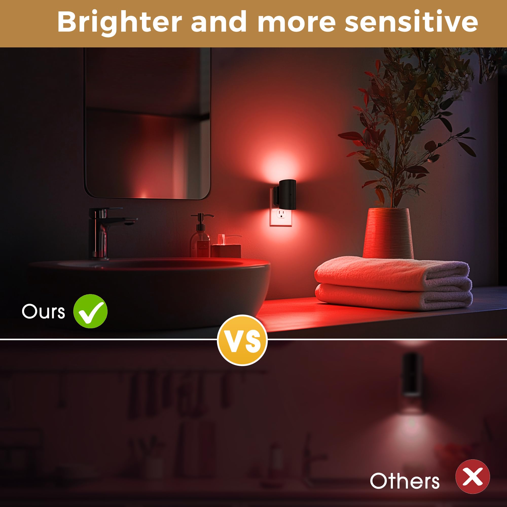 L Lohas Led Night Light, 2 Pack,10-Color Changing Night Light For Kids,180 Rotatable Plug Rgb Nightlight, Led Plug In Wall Light