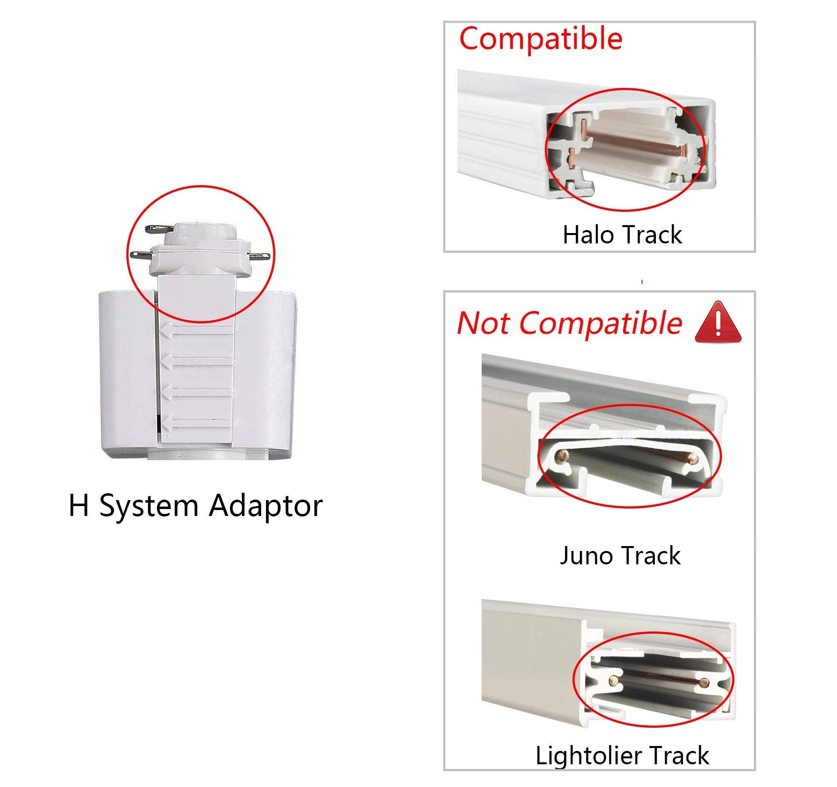 Cloudy Bay 8W Dimmable Led Track Light Head,Cri90+ Day Light 5000K,Adjustable Tilt Angle Track Lighting Fixture,40 Angle For Acc