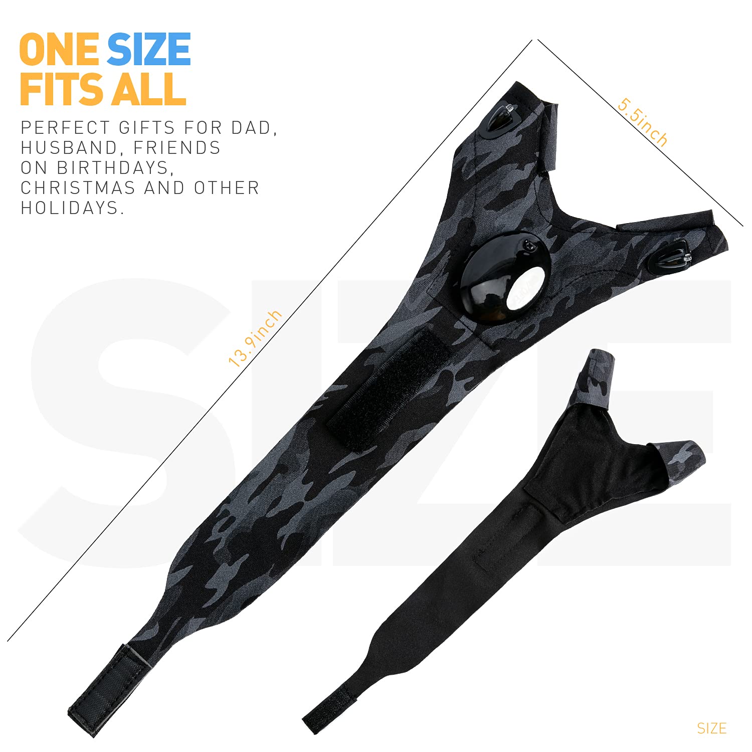 ThxToms LED Flashlight Gloves,Stocking Stuffers Gifts for Men Dad Him,Christmas Birthday Gifts for Dad Father Husband, Cool Gadg