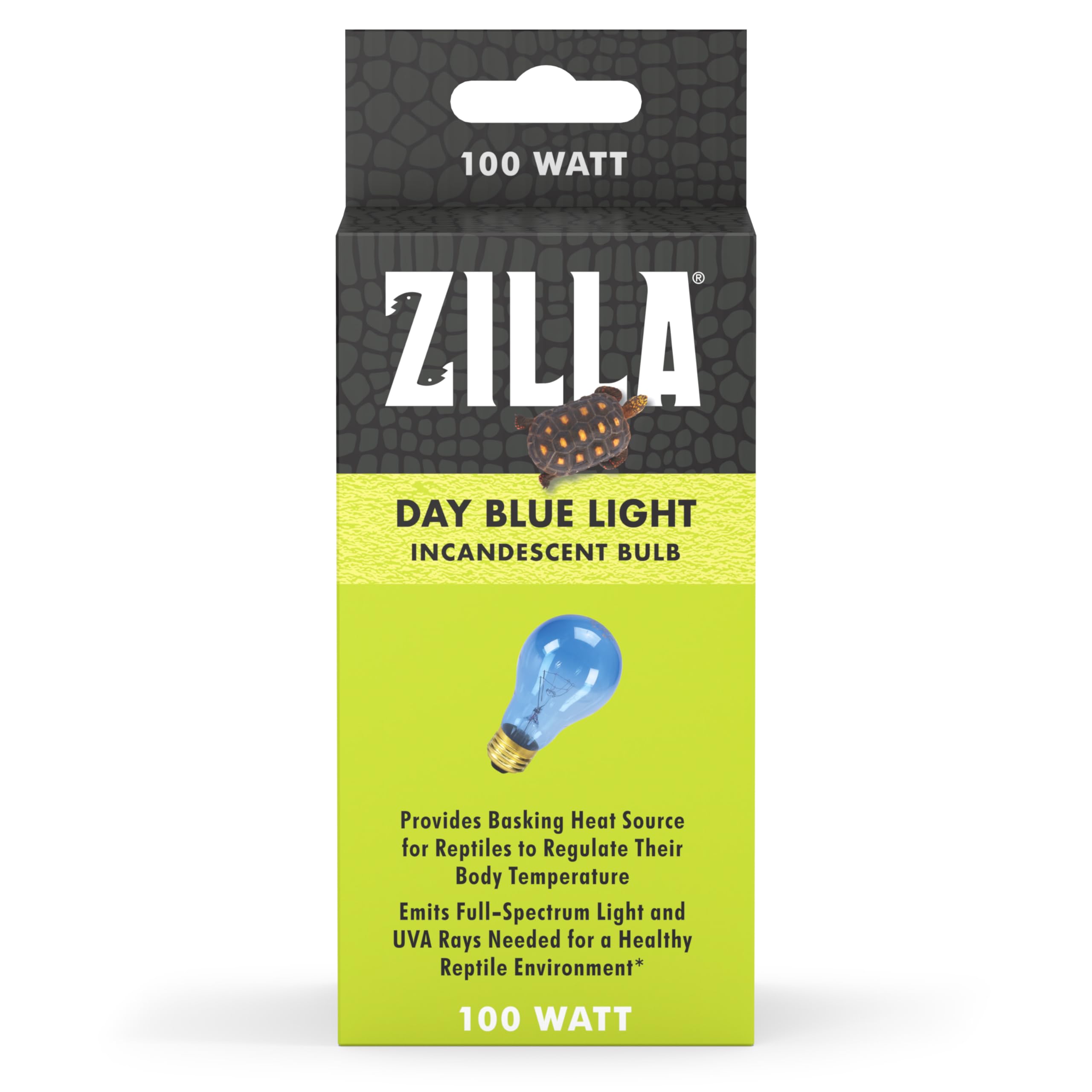Zilla 100W Incandescent Bulb - Day Blue Glass Light For Home & Office Decor