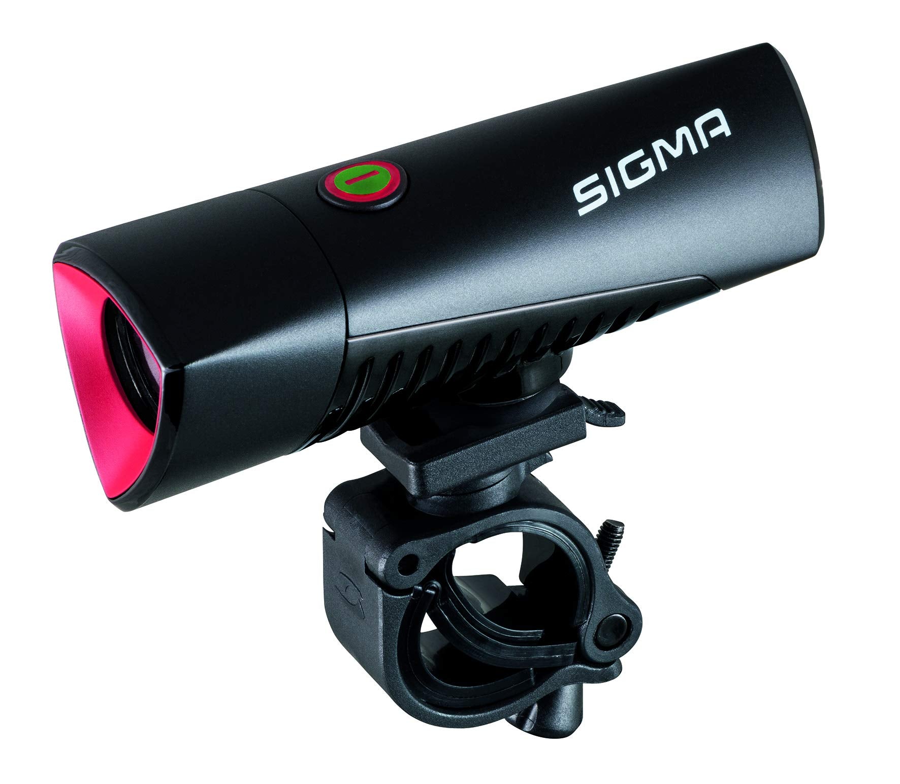 Sigma Buster 700 Front Light, 700 Lumen, 100m Beam Range, 4 Light Modes, Adjustable Bracket, Black, Model SG19700, One Size