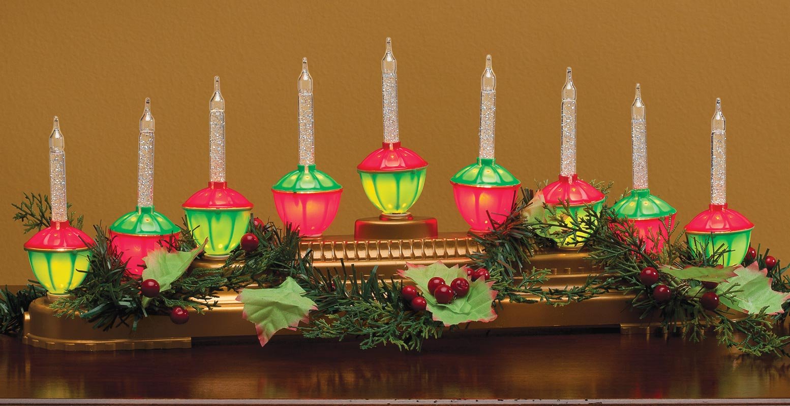 Bubble Light Centerpiece, 9 Bulbs