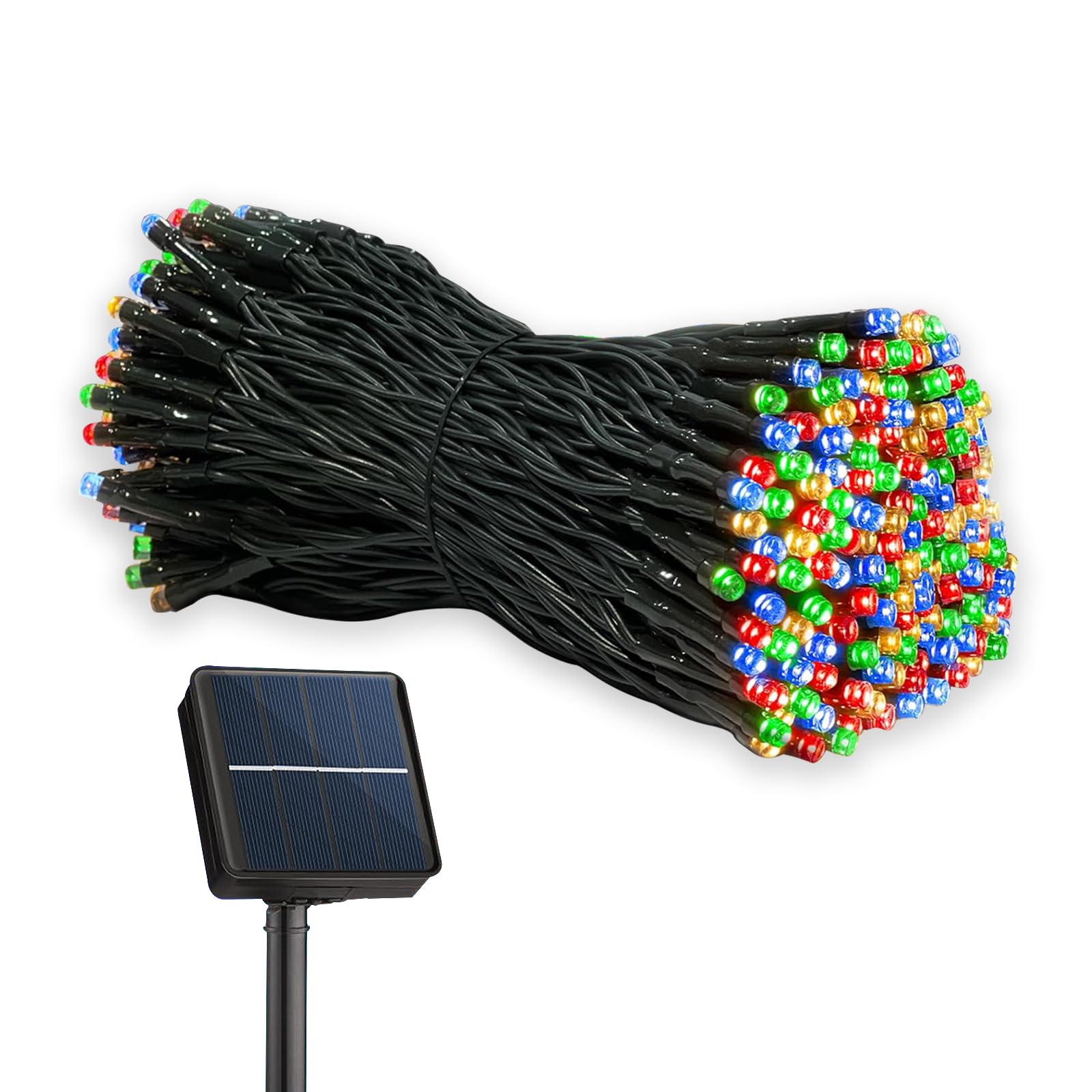 LALAPAO Solar String Lights Halloween Outdoor Decor 72ft 200 LED 8 Mode Solar Powered Fairy Lights Waterproof for Indoor Garden 