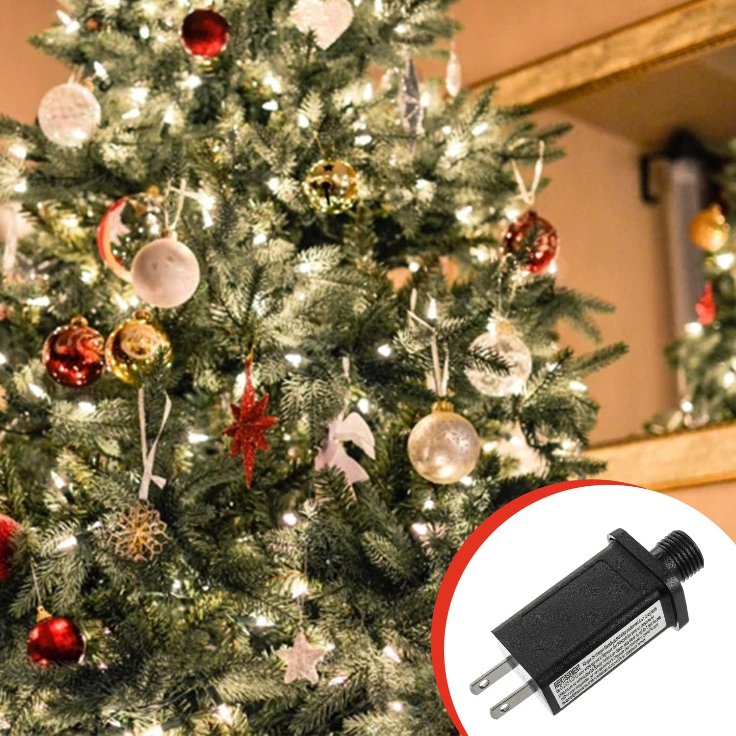 Sigandg 30V 3.6W Led Transformer Replacement Class 2 Power Supply For Christmas String Light Inflatable Decorations Led Controll