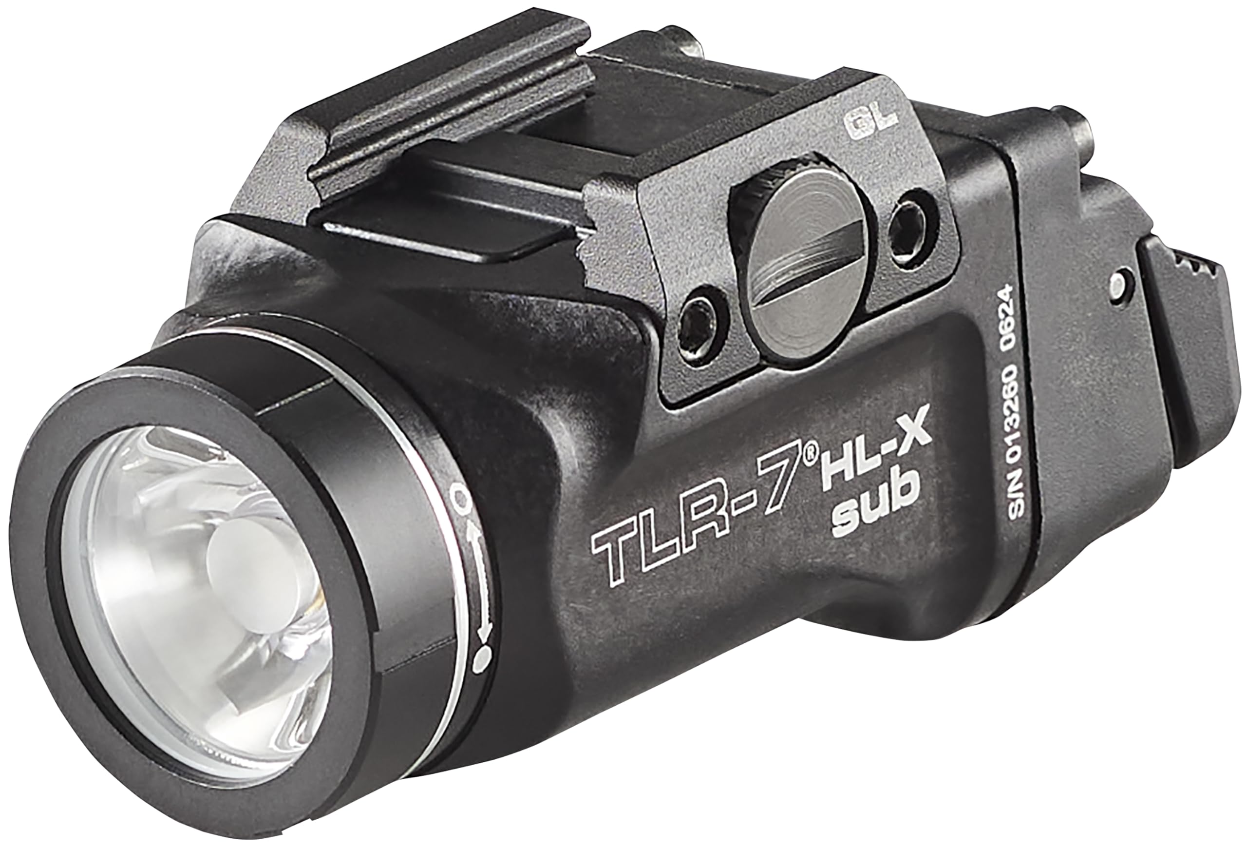 Streamlight 69503 TLR-7 HL-X sub USB 1000-Lumen 10000-Candela Rechargeable Rail-Mounted Weapon Light Exclusively for Glock 43X/4