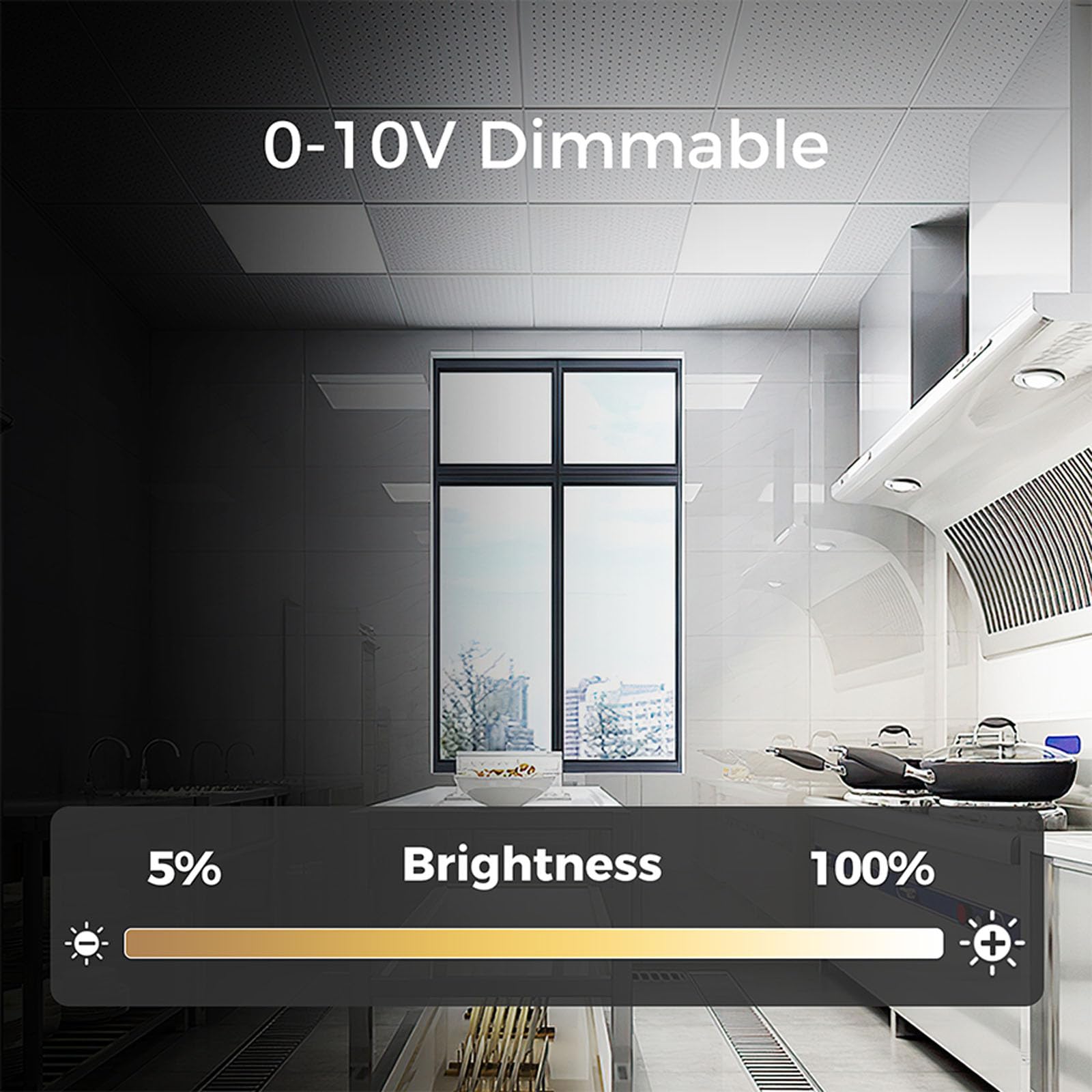 Comiled 16 Pack 2x2 LED Flat Panel Lights, Selectable 20/30/40W, 3000K/4000K/5000K, ETL Listed,