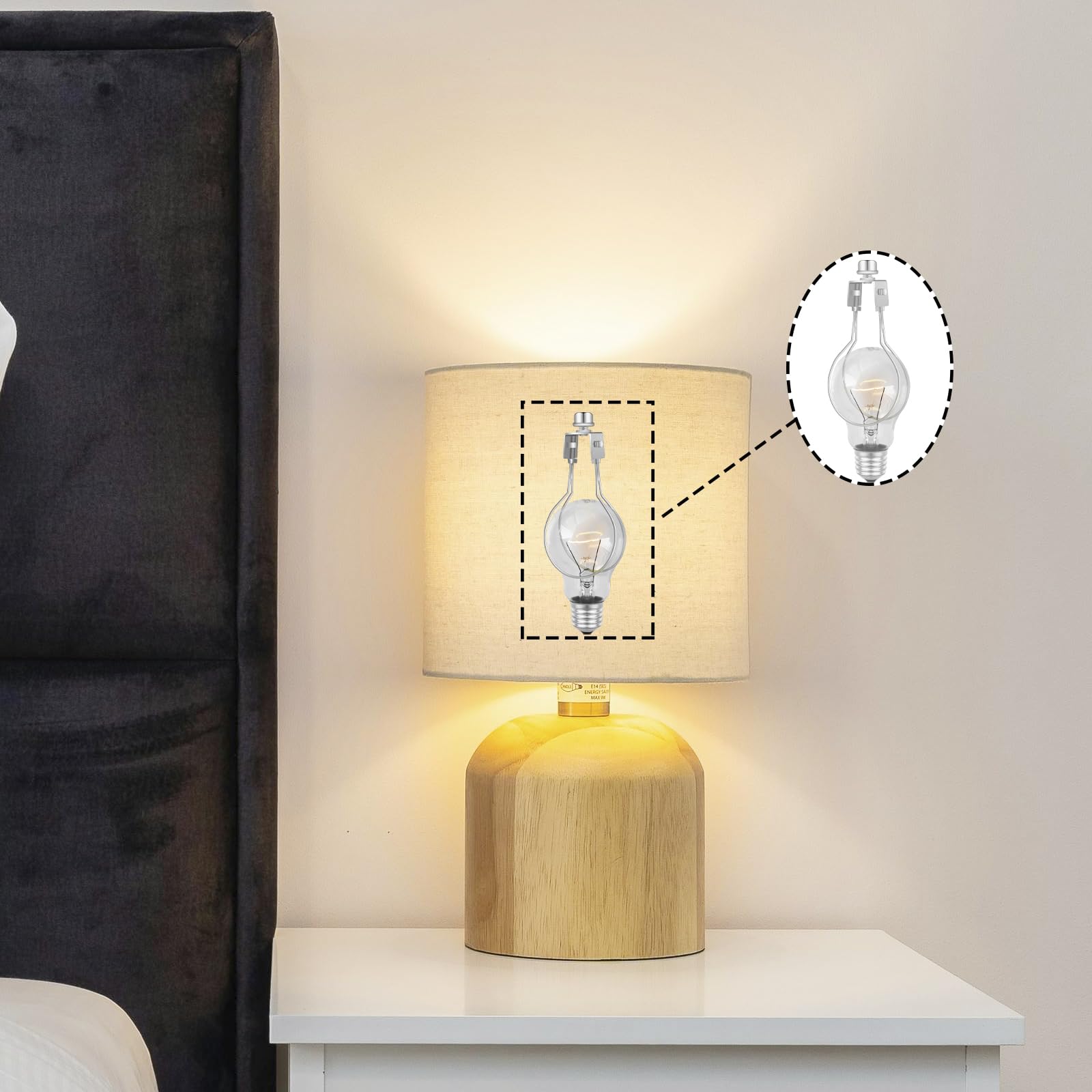 Oxdfk Clip-On Lampshade Adapter Kit, Nickel Color, Includes Finial & Levellers, Model Oxdfk