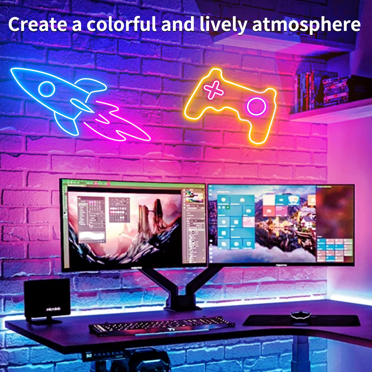 segrass LED Neon Light Strip, 50FT, RGB, Waterproof, Flexible, Model segrass-NHrgb15M05