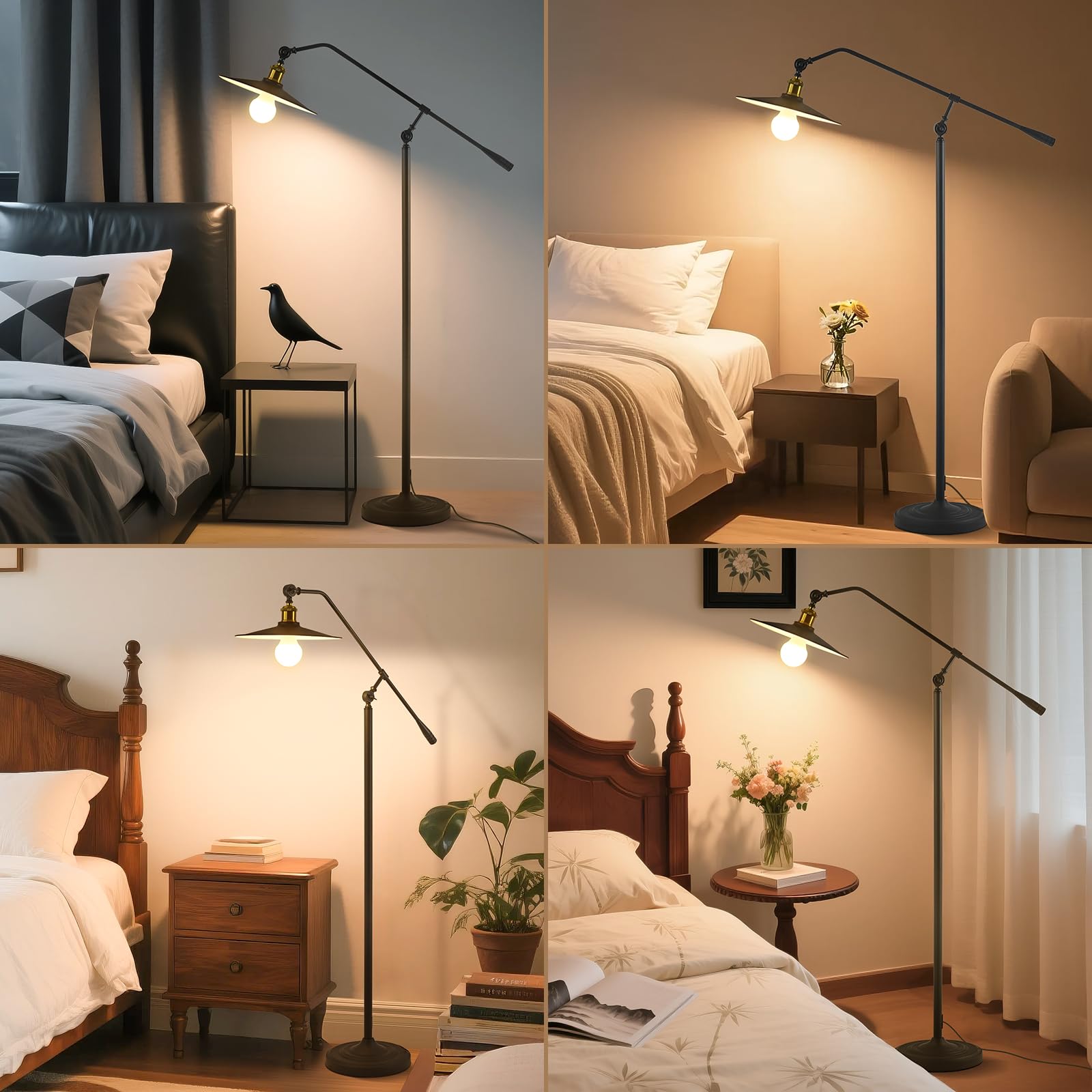 Bright Smart Floor Lamp with Remote Control and Bluetooth Dimming,Living Room Couch Corner Bedroom Office Library Study Reading