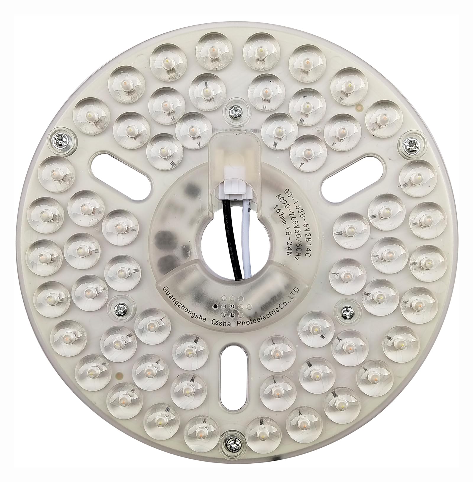 24W Dimmable LED Light Engine Retrofit Kit for Ceiling Fan Light Replacement LED Board Panel,3 Color Temperature Memory Function