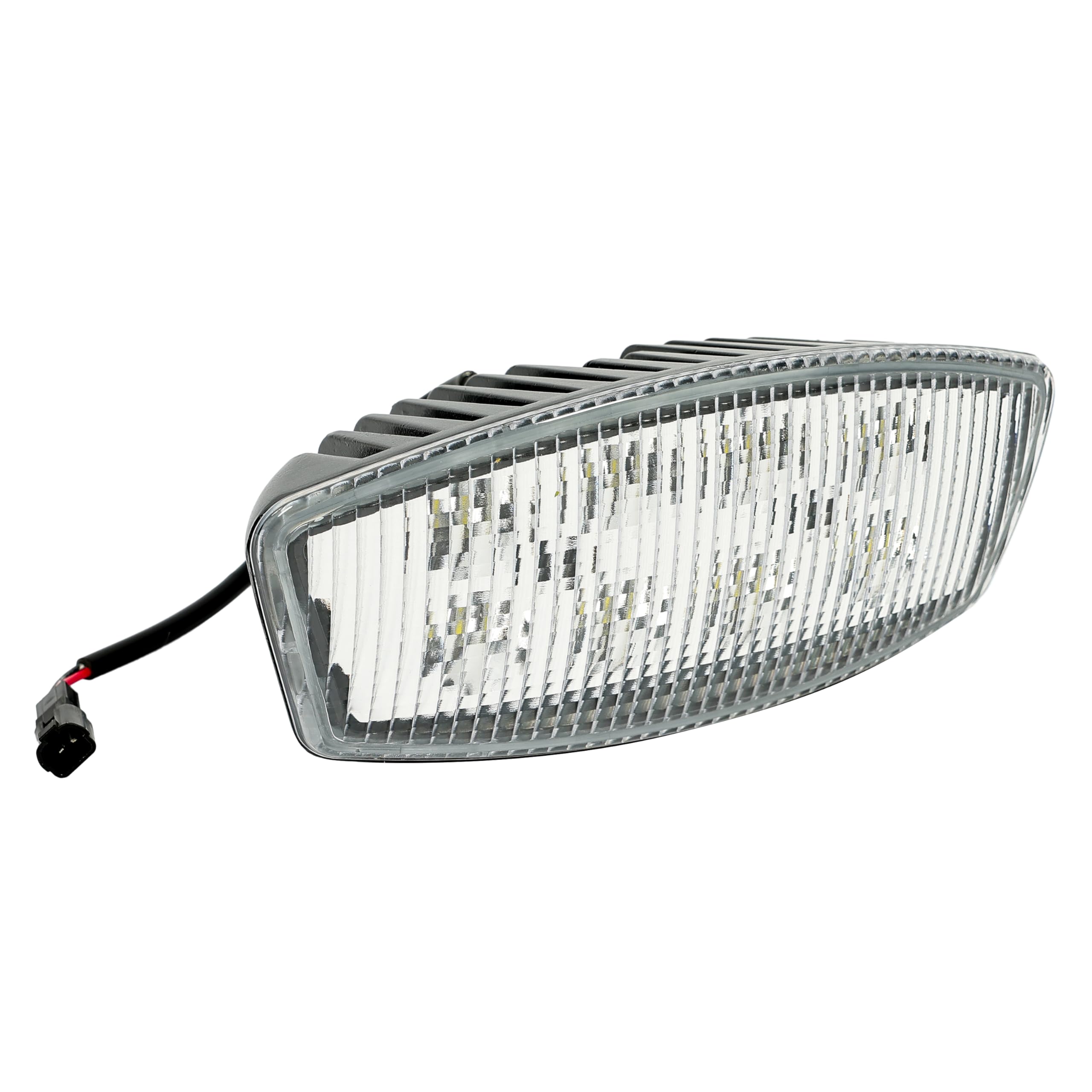 HECASA LED Cab Lights - 12V Roof Marker Lights, Plastic & Aluminium Alloy, Clear Lens, Model MO-3489, 1 pc