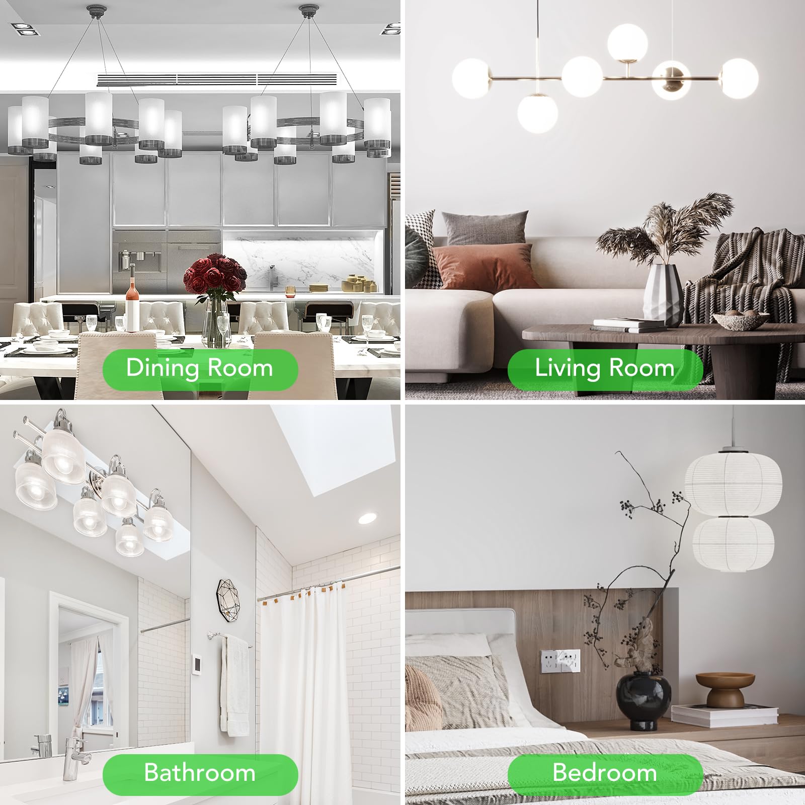 Bubo G9 Led Bulb 6000K Daylight 430 Lumens  3W Equivalent 40W T4 G9 Halogen Replacement  360Beam Angle 120V Non-Dimmable No-Flicker G9 Light Bulbs For Crystal Chandelier Lighting  20 Pack
