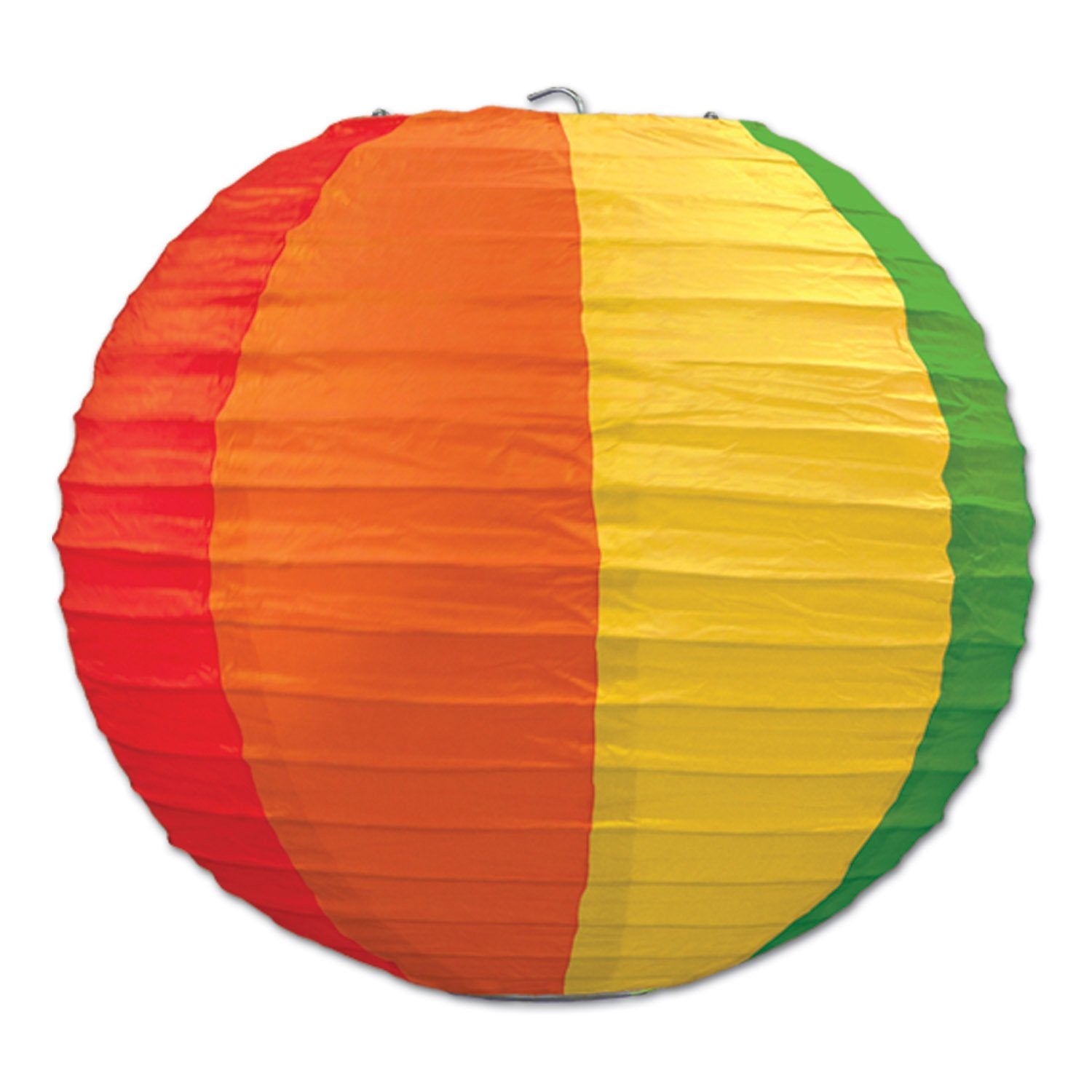 Beistle Rainbow Paper Lanterns
