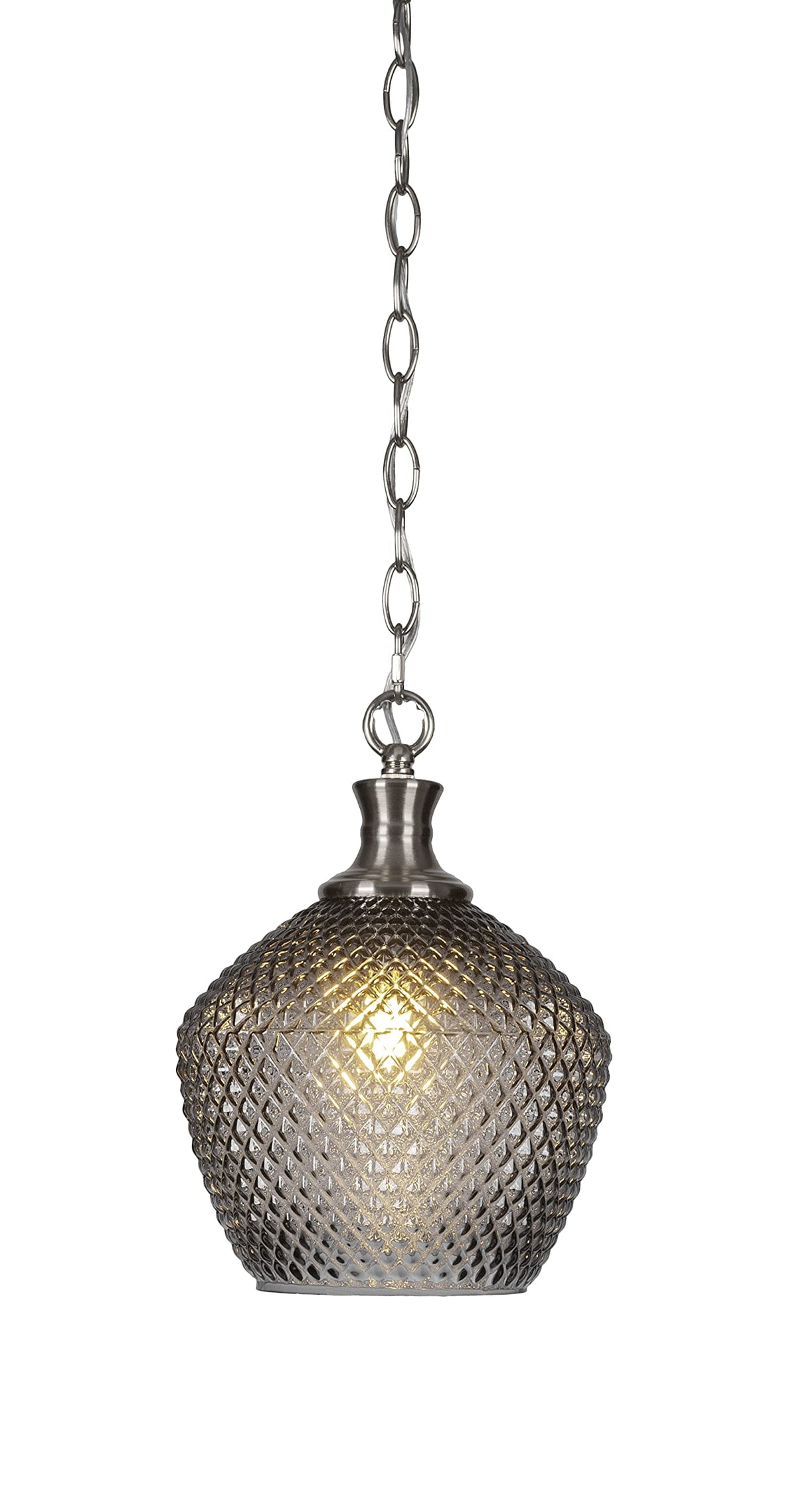 Zola 1 Light Pendant in Brushed Nickel (96-BN-4922)