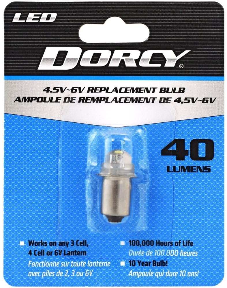 Dorcy Led Flashlight Bulb 6 Volt Bayonet Base