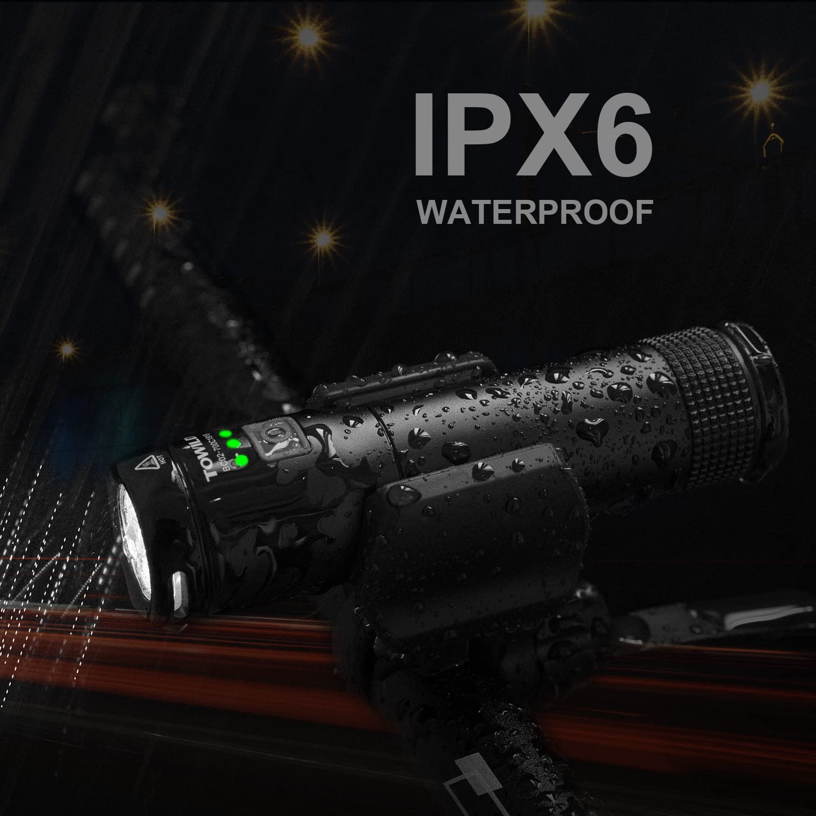 Towild Bc02-700C Flashlight 700 High Lumens,Rechargeable Led Flashlights Edc Pocket Flashlight For Camping,Outdoor And Emergency