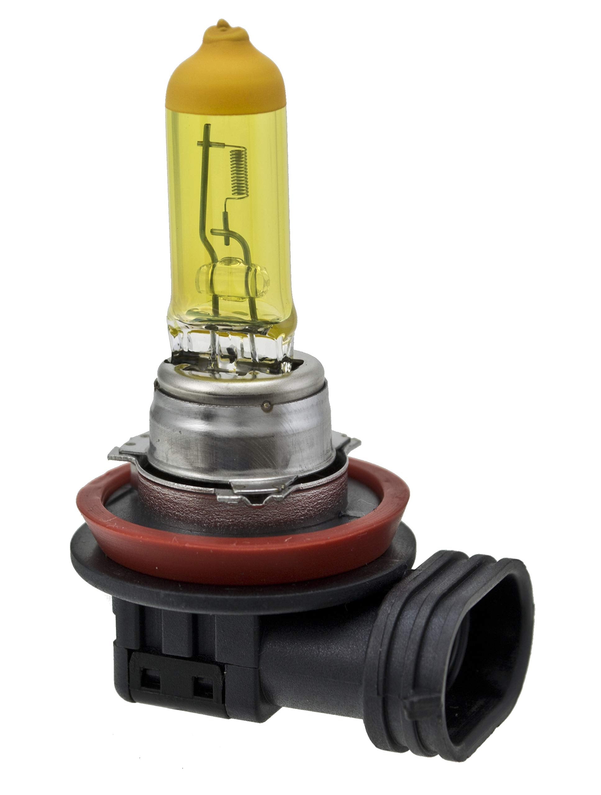 Hella H71071132 Optilux XY Series H11 Xenon Yellow Halogen Bulbs, 12V, 55W, 2 Pack