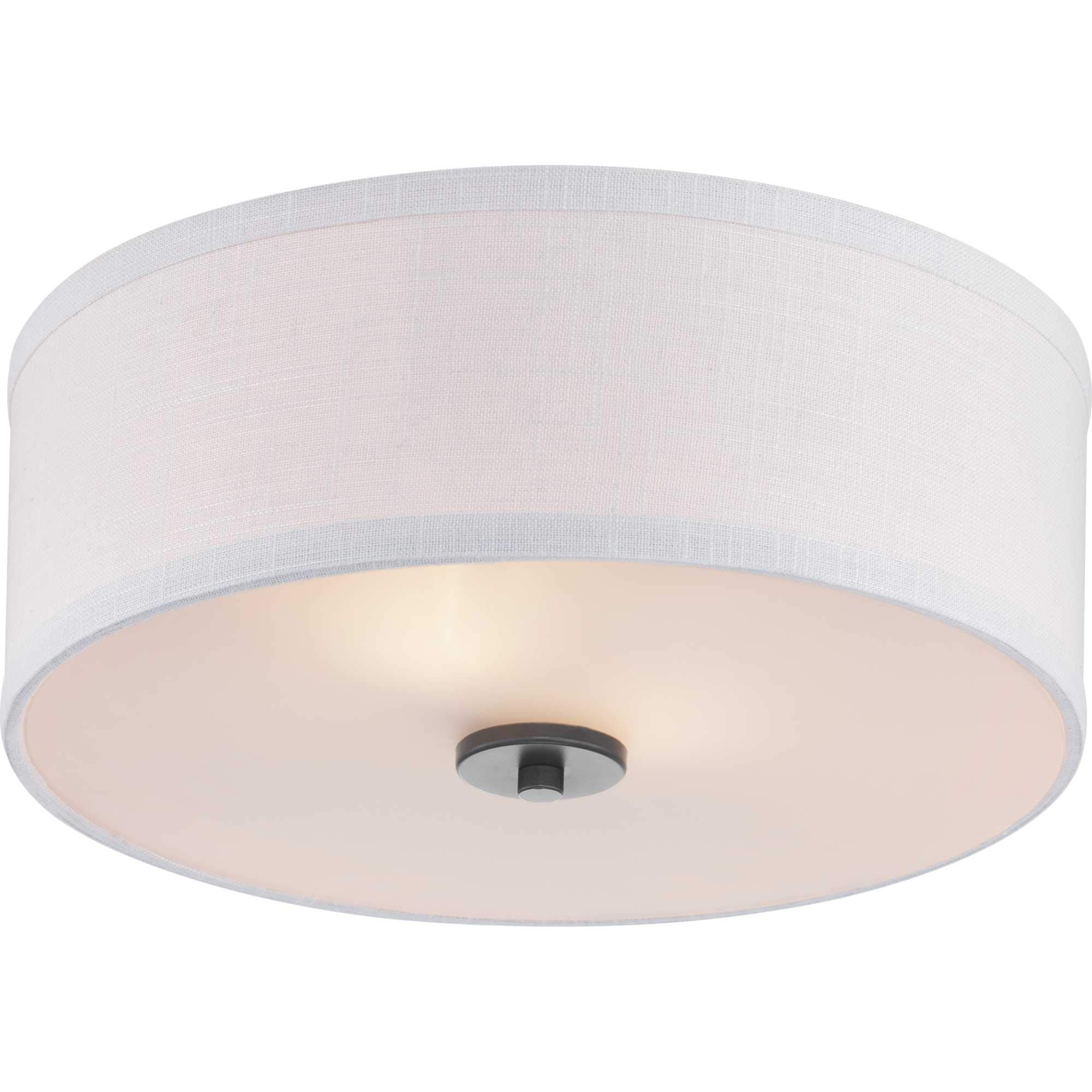 Progress Lighting P350130-143 Inspire Close-To-Ceiling, Black, 5.50X13.00X13.00