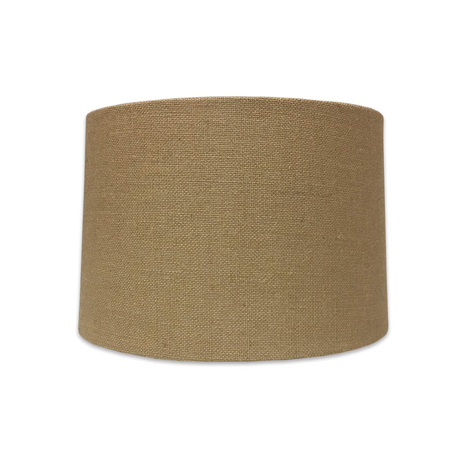 Royal Designs, Inc. Shallow Drum Hardback Lamp Shade, Hb-610-14Bl, Burlap, 13 X 14 X 9