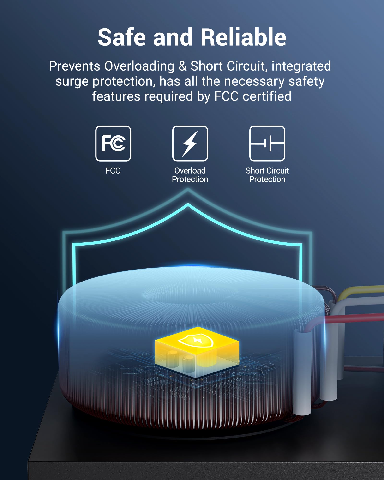 Dewenwils 300W Smart Low Voltage Transformer, Compatible With Alexa And Google Home, 120V Ac To 12V Ac For Led Landscape Lights,