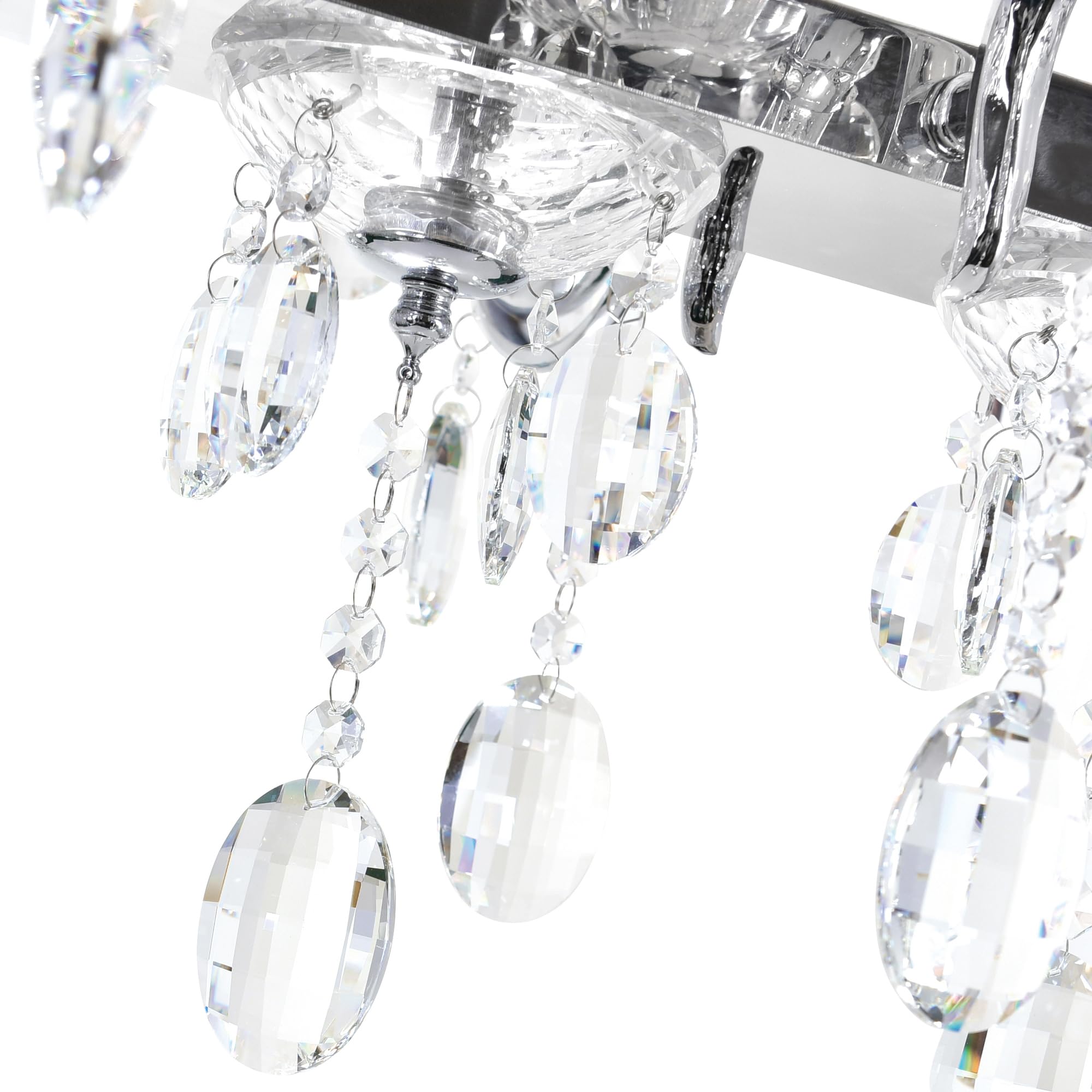 Cwi Lighting Flawless 14 Light Up Transitional Metal Chandelier In Chrome