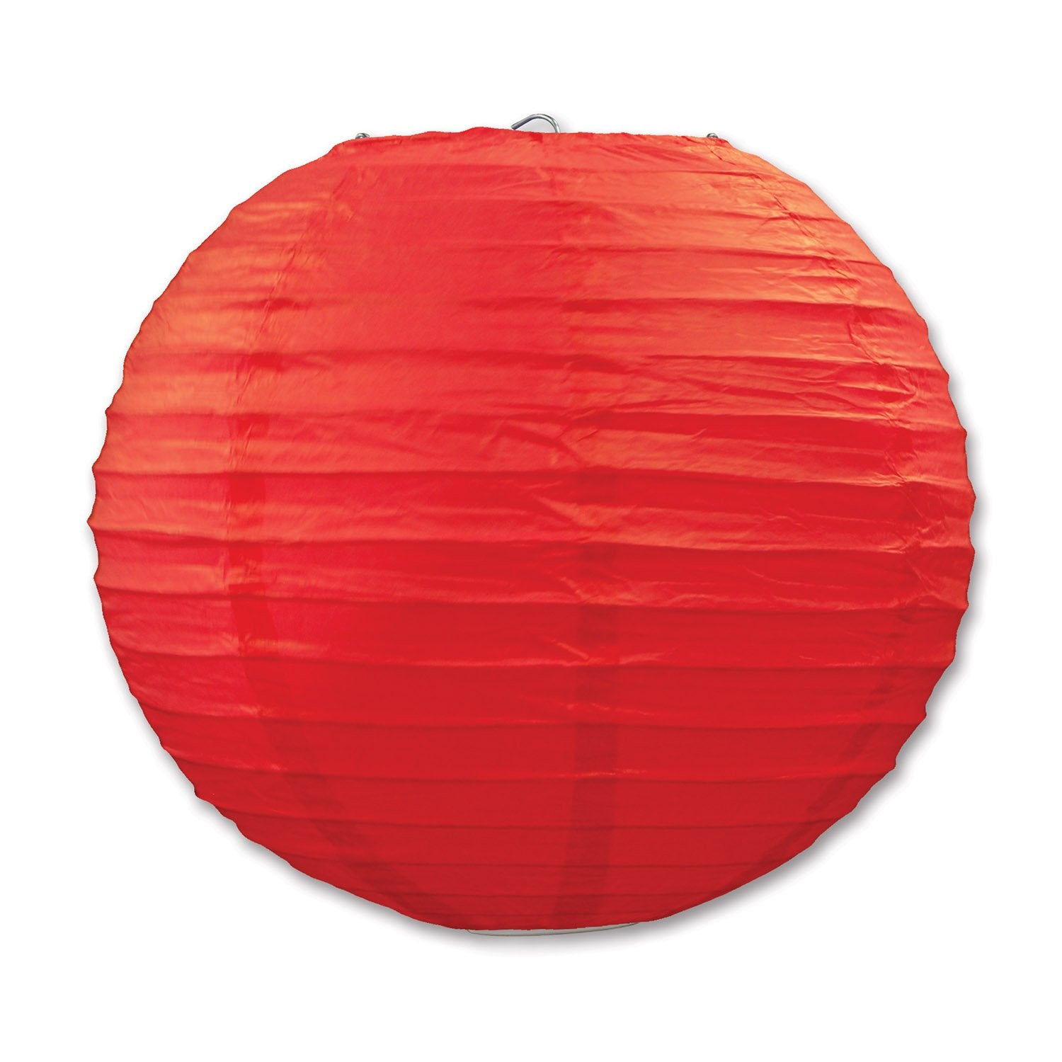 Beistle Red Paper Lanterns, 3 Piece Set, 9.5 inches, Paper Material, Model 54570-R