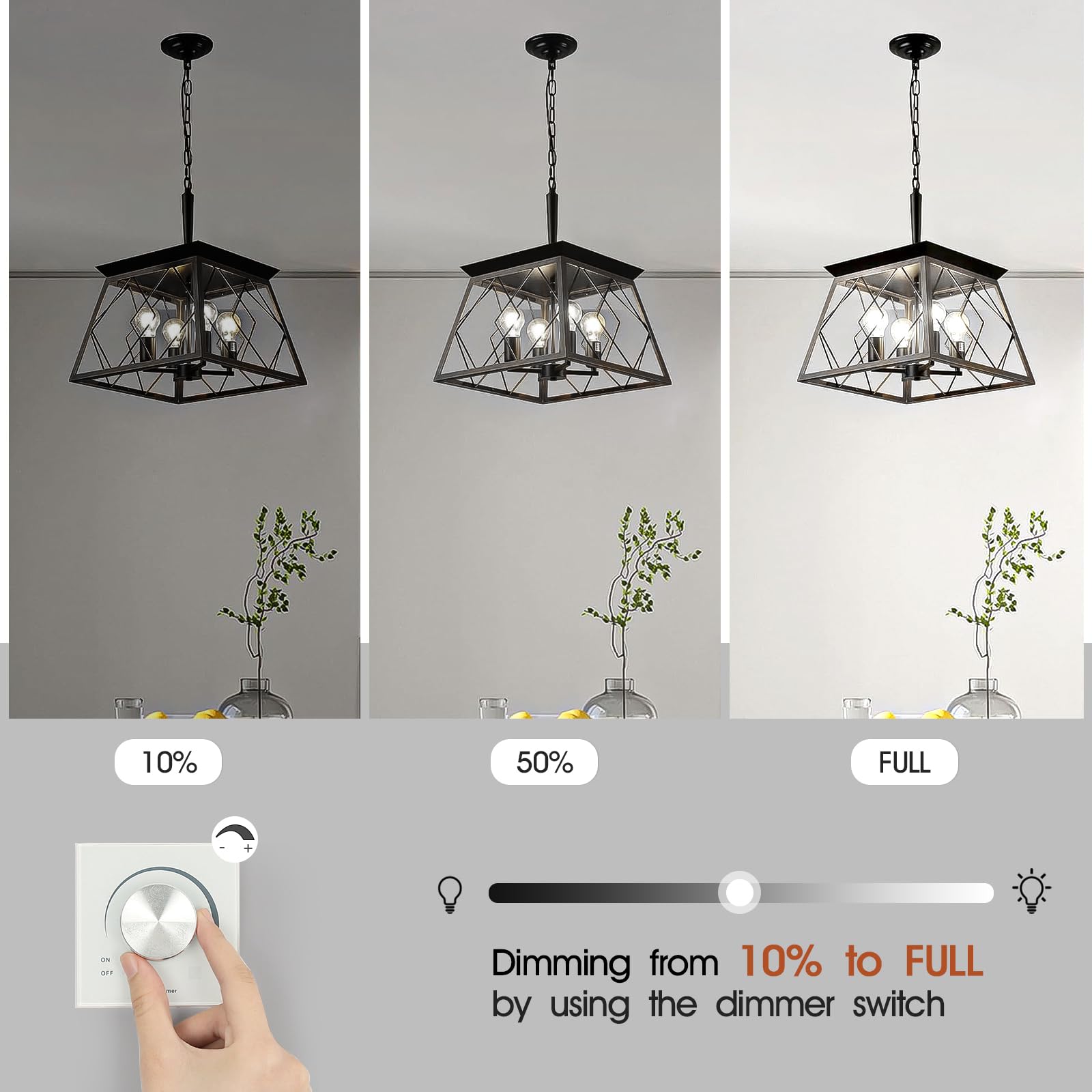 Dimmable A19 Clear Led Light Bulbs 60W Equivalent, 6W, 5000K Daylight Cool Light For Table Lamp Floor Lamp Bathroom Vanity Outdo