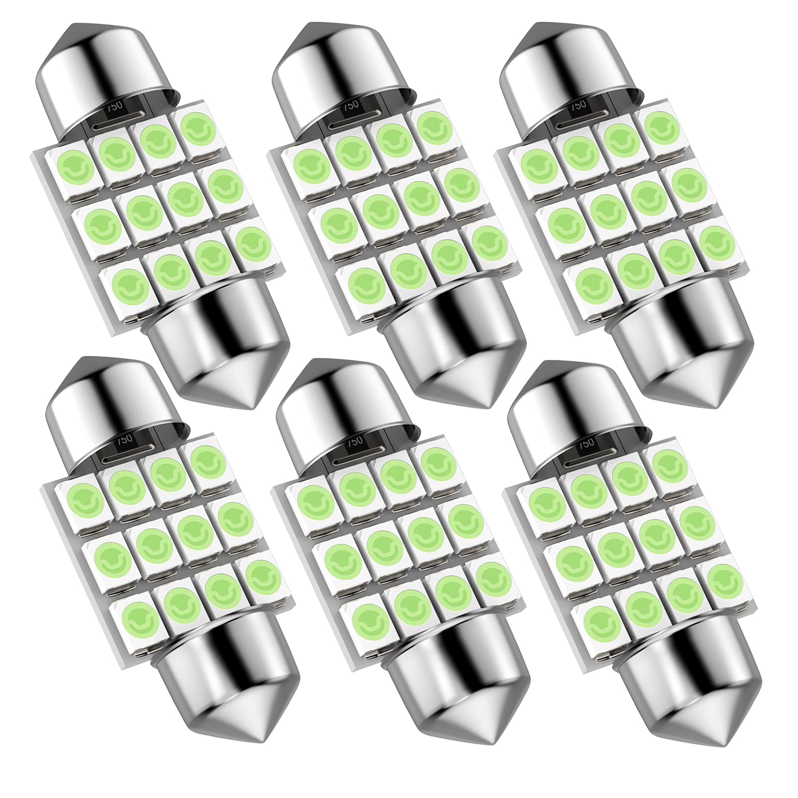 Giveubed De3175 Led Bulb, 31Mm 1.22In 3175 Festoon Led Bulb, Super Bright De3021 De3022 Led Bulb Fit For Interior Map Door Dome 