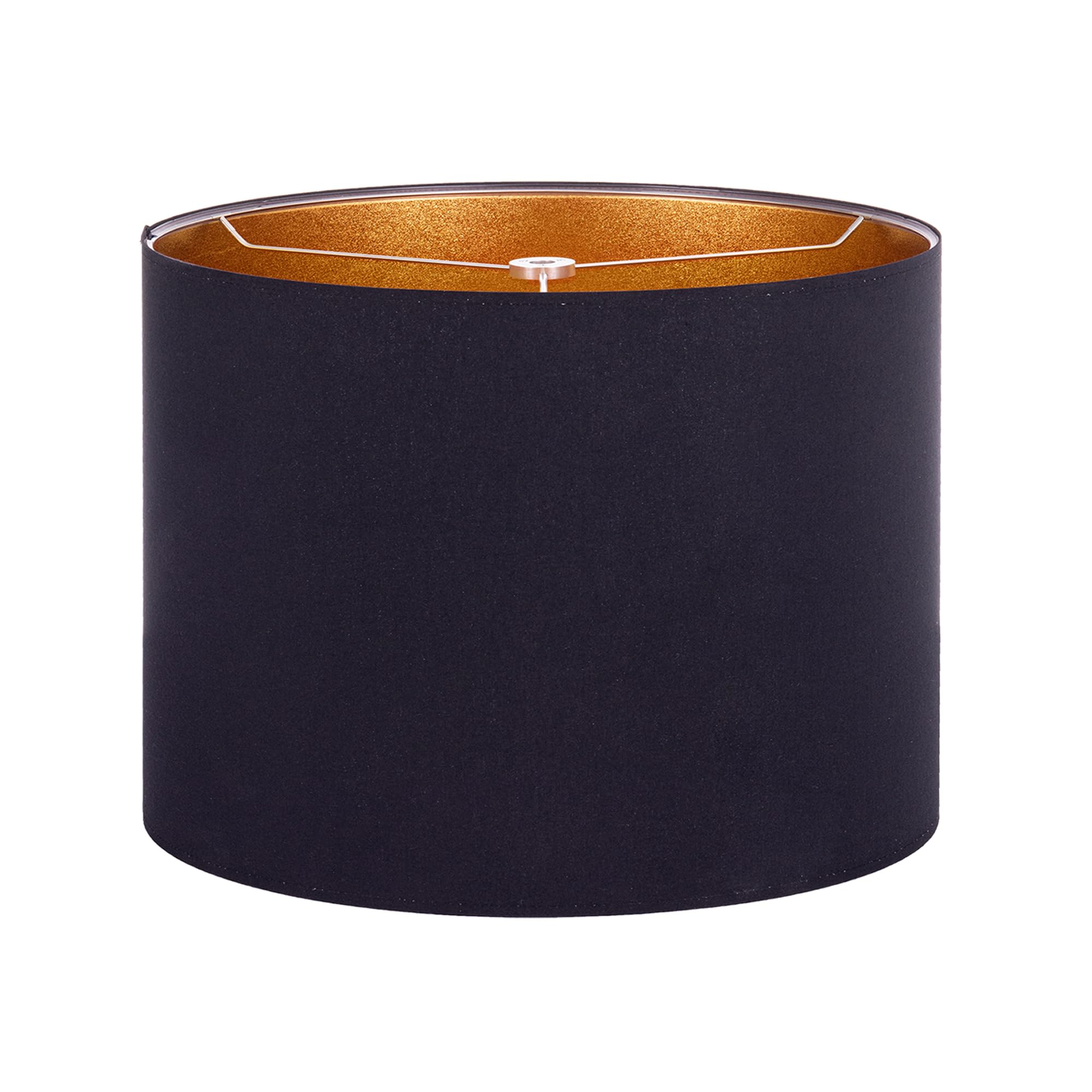 Wellmet 13x13x10 Assembly Required Lampshade for Table Lamp, Bedside Lamp, Floor Lamp, Fabric Drum Lampshade Classic Modern Styl